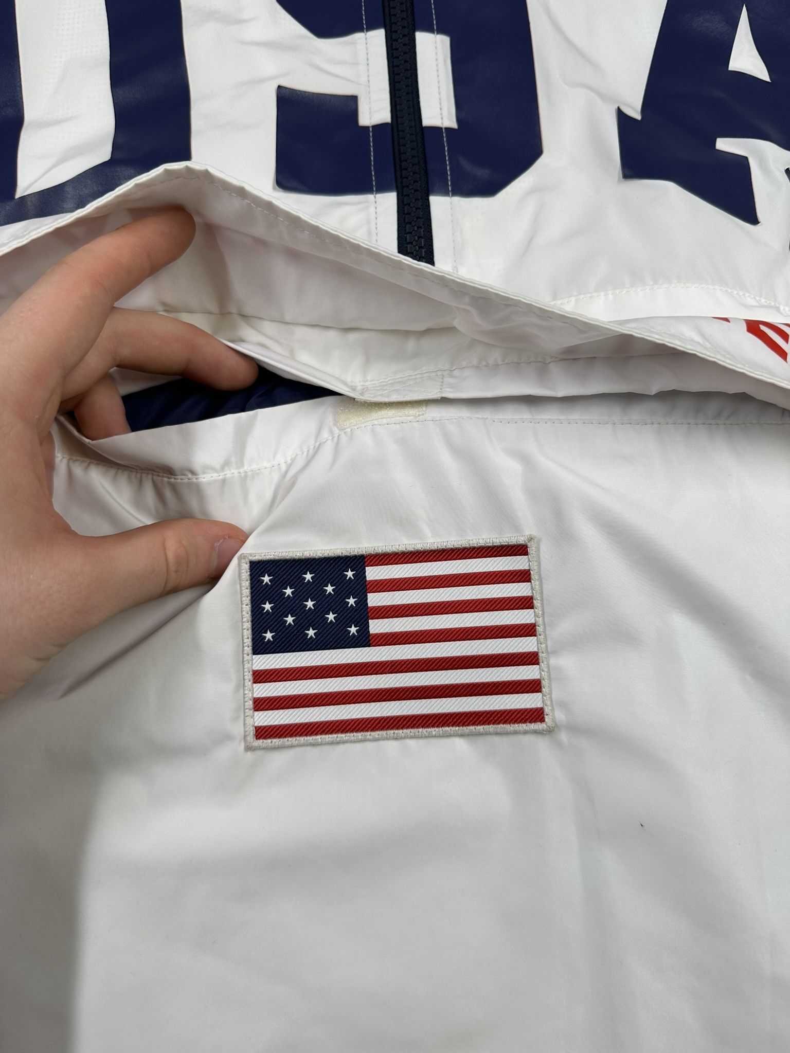 Polo Ralph Lauren Ralph Lauren USA Olympic Team Anorak Jacket White Red Blue Size US M / EU 48-50 / 2 - 16 Thumbnail
