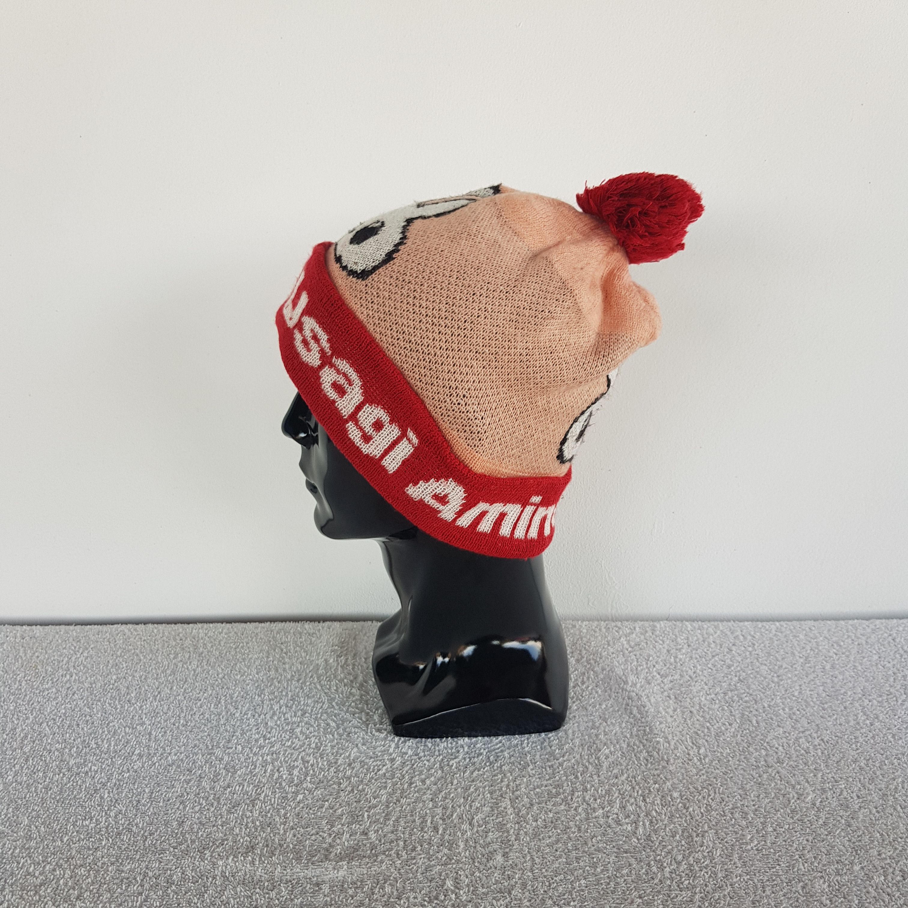Anime Vintage Y2K Amino Usagi Beanie Pom Pom Snow Caps San X Hats Size ONE SIZE - 4 Thumbnail