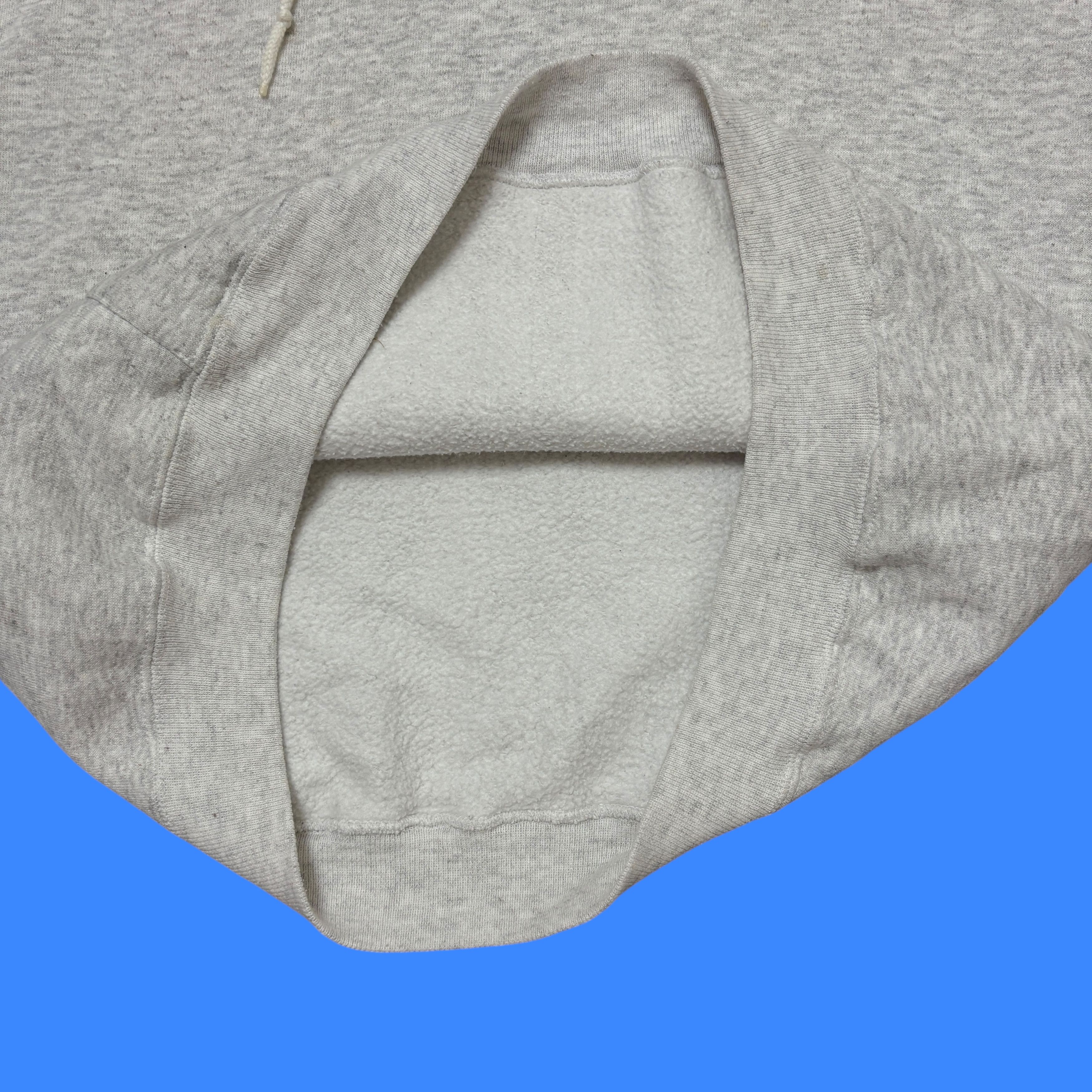 Vintage Vintage Blank Hoodie Gray 90s Salem Sportswear Made In Usa Size US L / EU 52-54 / 3 - 14 Thumbnail