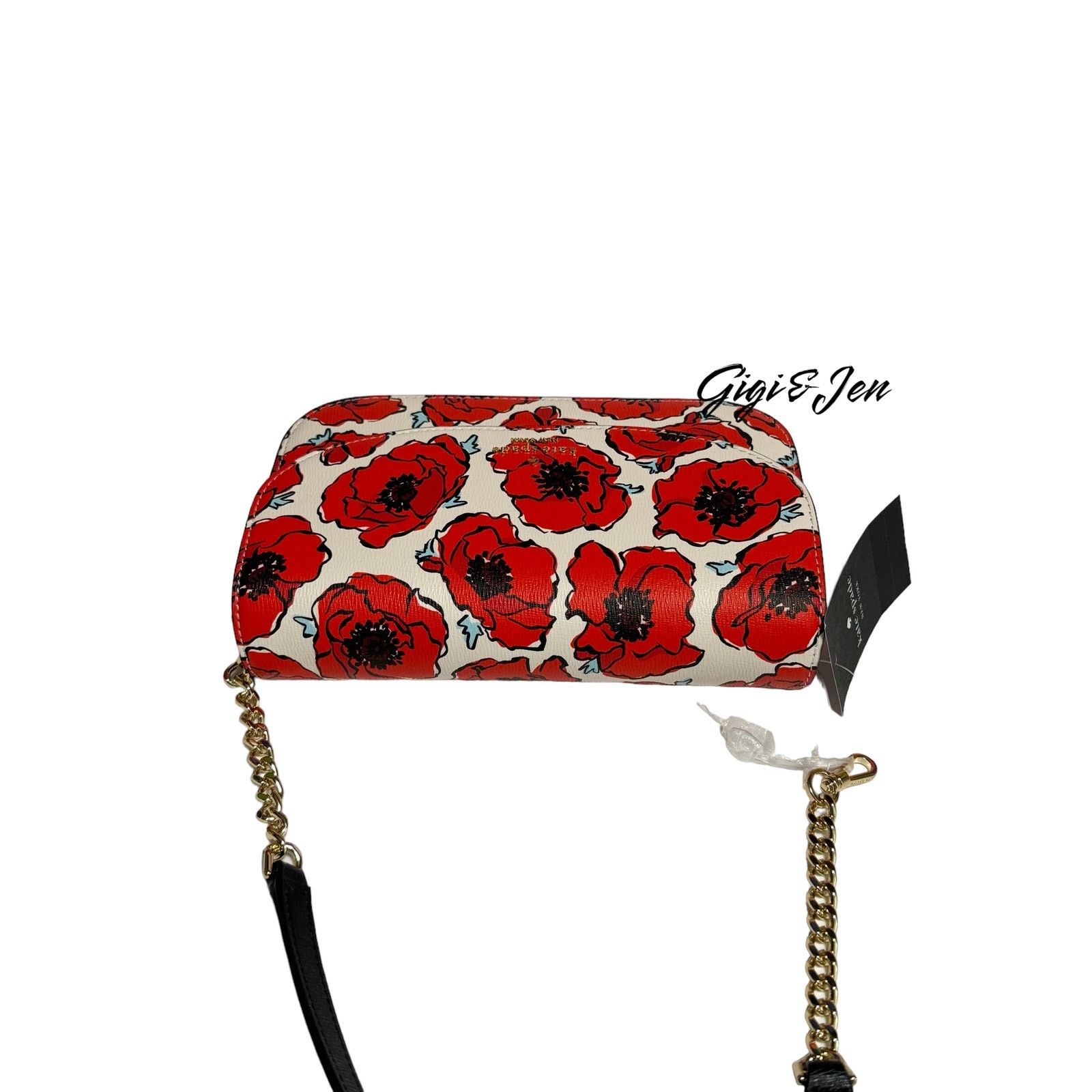 Kate Spade Kate Spade Kristi Chain Flap Floral Crossbody Bag New Size ONE SIZE - 11 Thumbnail