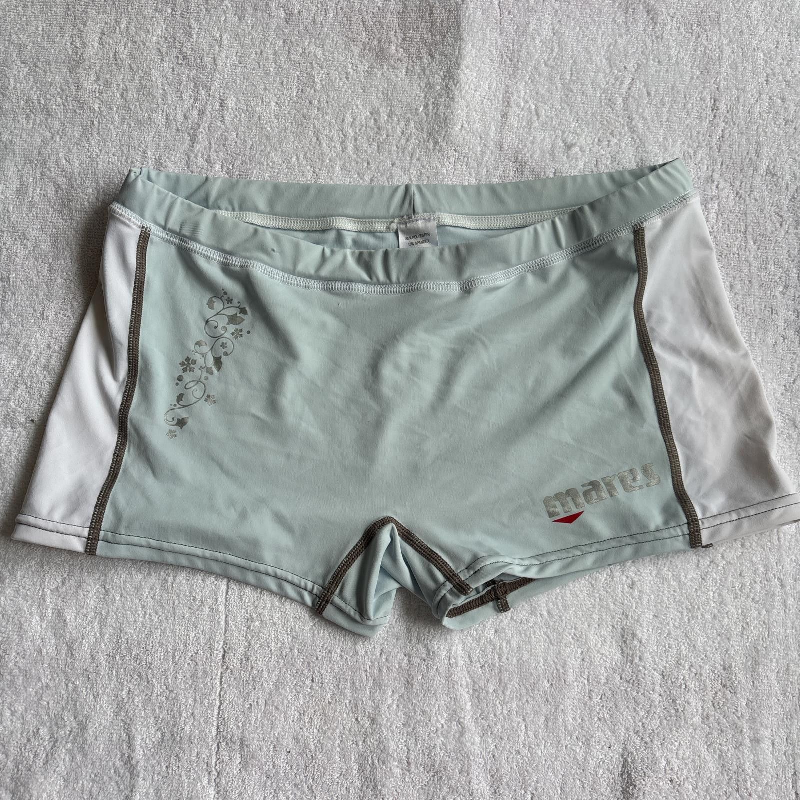Other y2k blue spandex boy shorts Size 26" / US 2 / IT 38 - 2 Thumbnail