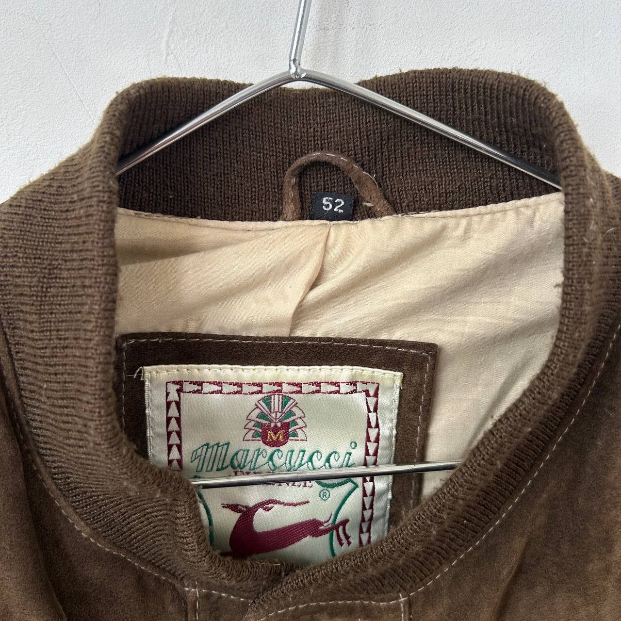 Leather Marcucci leather jacket #1339 Size US L / EU 52-54 / 3 - 2 Thumbnail