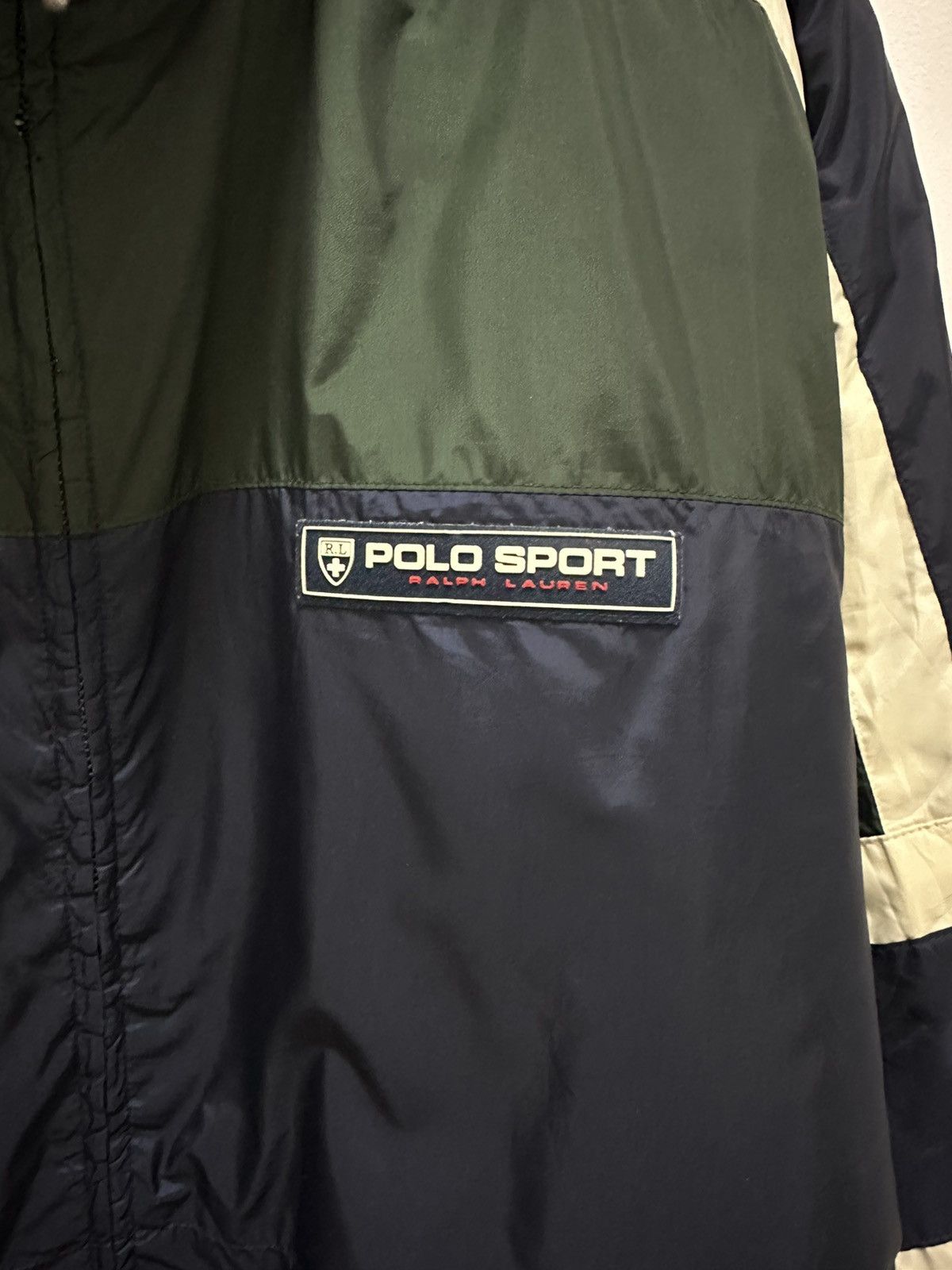 Polo Ralph Lauren × Vintage Vintage Polo Sport Ralph Lauren Jacket 90’s Style Size US XL / EU 56 / 4 - 6 Thumbnail