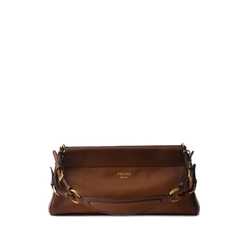 Prada Prada BROWN Shoulder Bags Size ONE SIZE - 1 Thumbnail