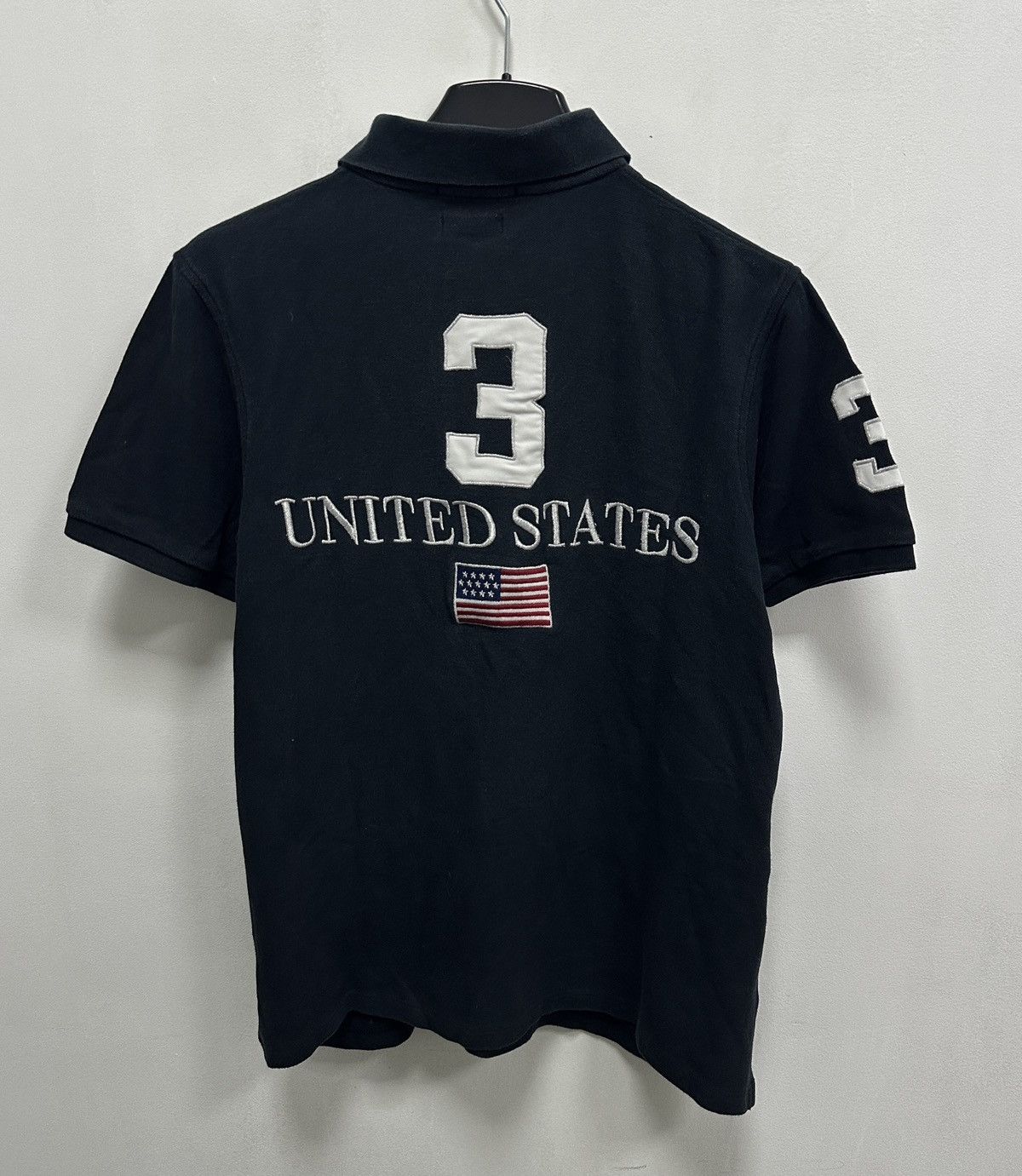 Polo Ralph Lauren × Vintage Vintage 90’s Ralph Lauren USA #3 Rugby Jersey Shirt Japan Size US XL / EU 56 / 4 - 2 Thumbnail