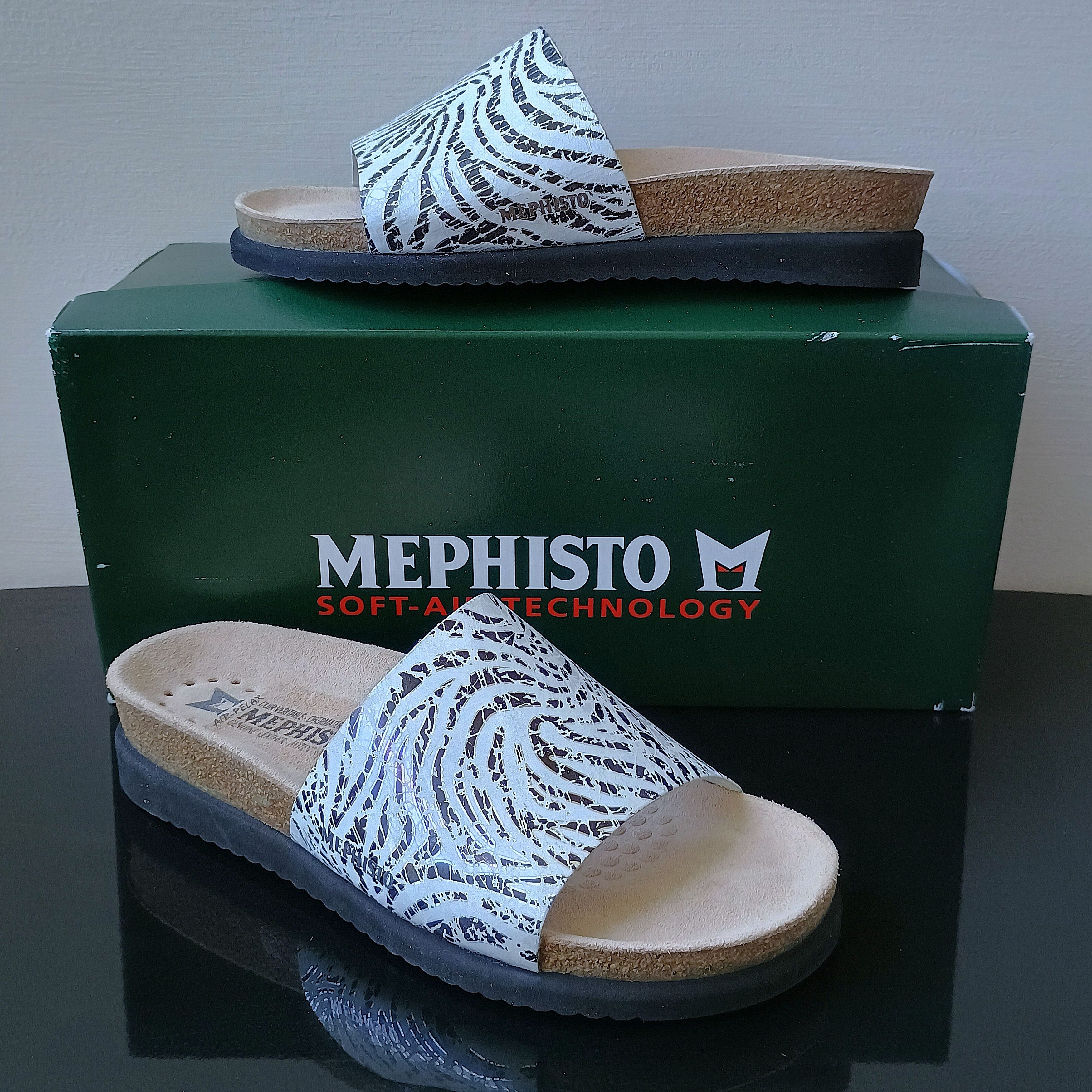 Mephisto Mephisto Women Hanik Slide Sandal - Made in France Size US 8 / IT 38 - 3 Thumbnail
