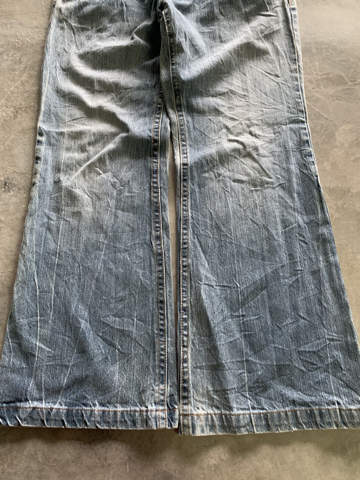 If Six Was Nine flare vintage japanese jeans western style backpocket patch Size US 32 / EU 48 - 13 Thumbnail