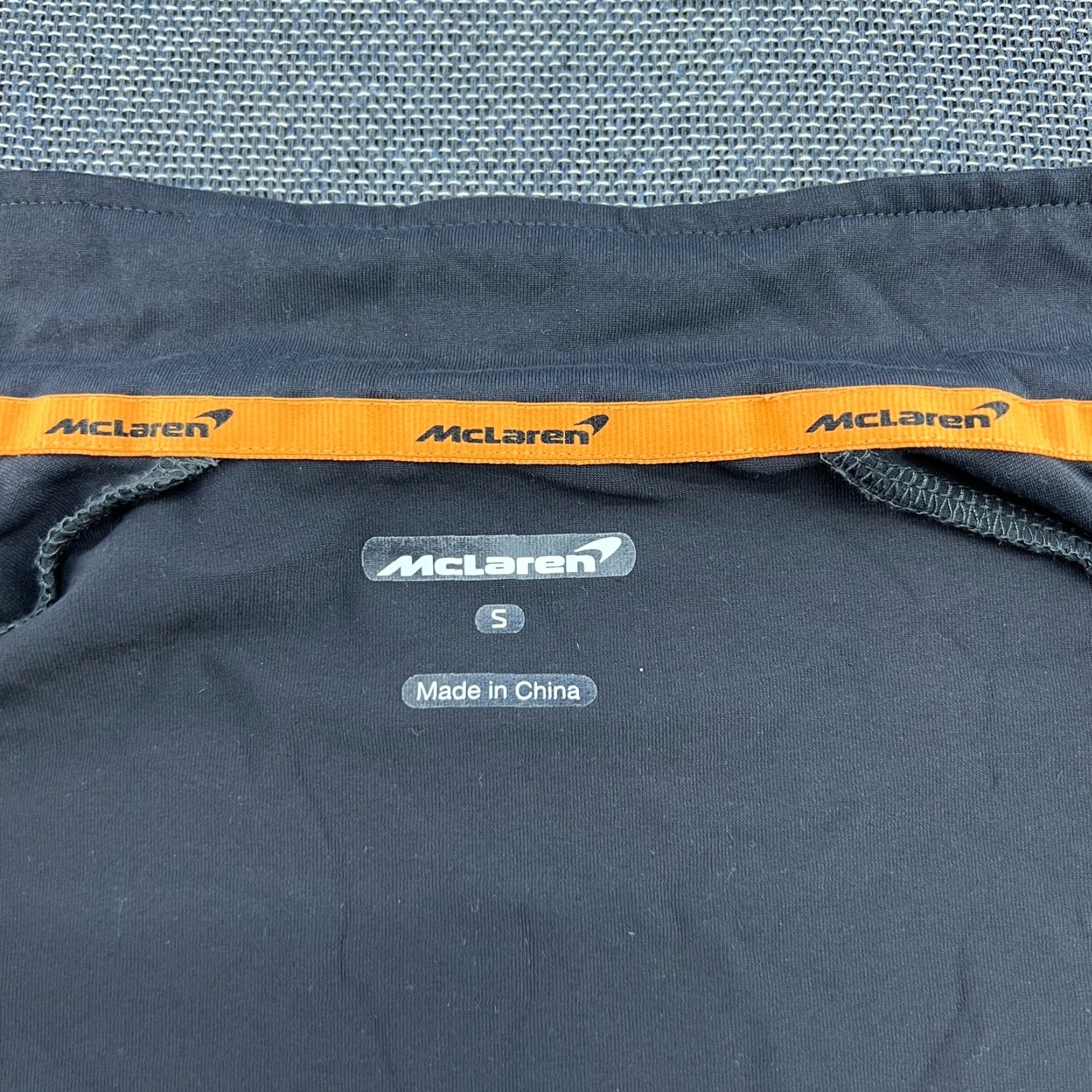Vintage McLaren Mens Jacket Small Full Zip Gray Softshell Track Jacket F1 Regular Open Front Style: Track Jacket Size US S / EU 44-46 / 1 - 5 Thumbnail