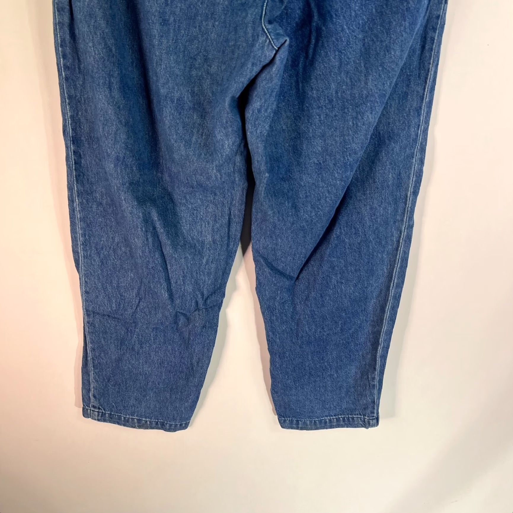 Vintage VINTAGE Carroll Reed Mom Straight Leg Denim Jeans Womens Size SP 32X30 Blue Medium Cotton No Back Pockets Size 24" / US 00 / IT 34 - 7 Thumbnail