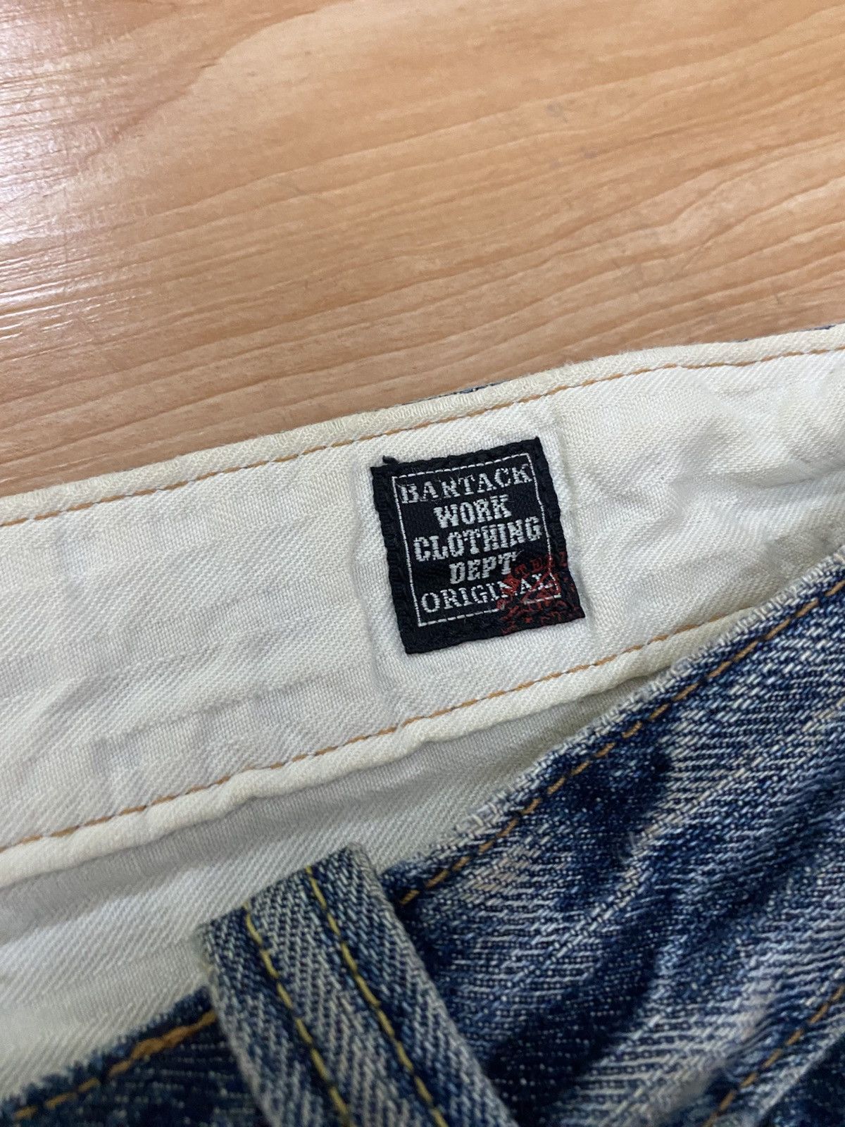 Designer × Japanese Brand Vintage bartack denim patch work pattern rasta style Size US 30 / EU 46 - 8 Thumbnail
