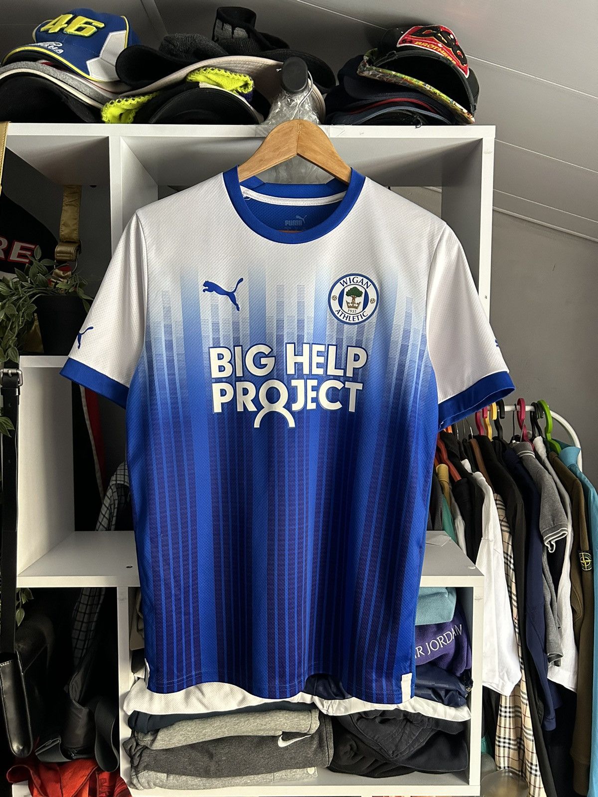 Other Wigan 2022/23 Home Puma soccer jersey shirt Size US M / EU 48-50 / 2 - 1 Thumbnail