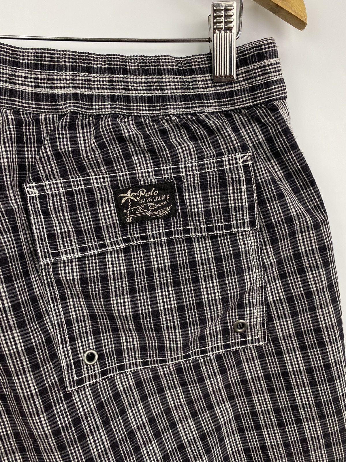 Polo Ralph Lauren Vintage 90s Polo Ralph Lauren Nylon Shorts Casual Streetwear Size US 32 / EU 48 - 8 Thumbnail