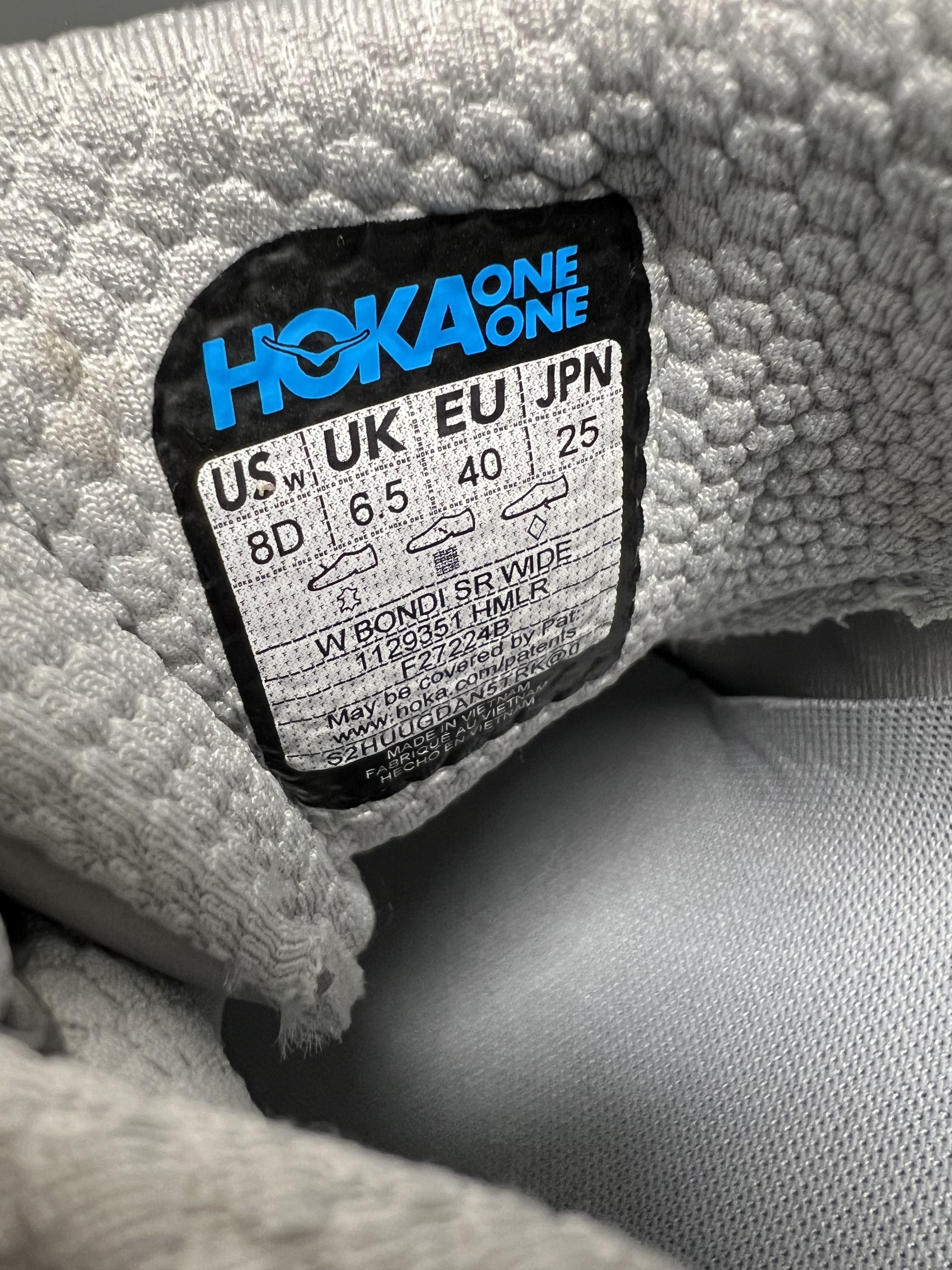 Hoka 8D Hoka Bondi SR Wide Running Shoes Walking Gym Training Size US 8 / IT 38 - 10 Thumbnail