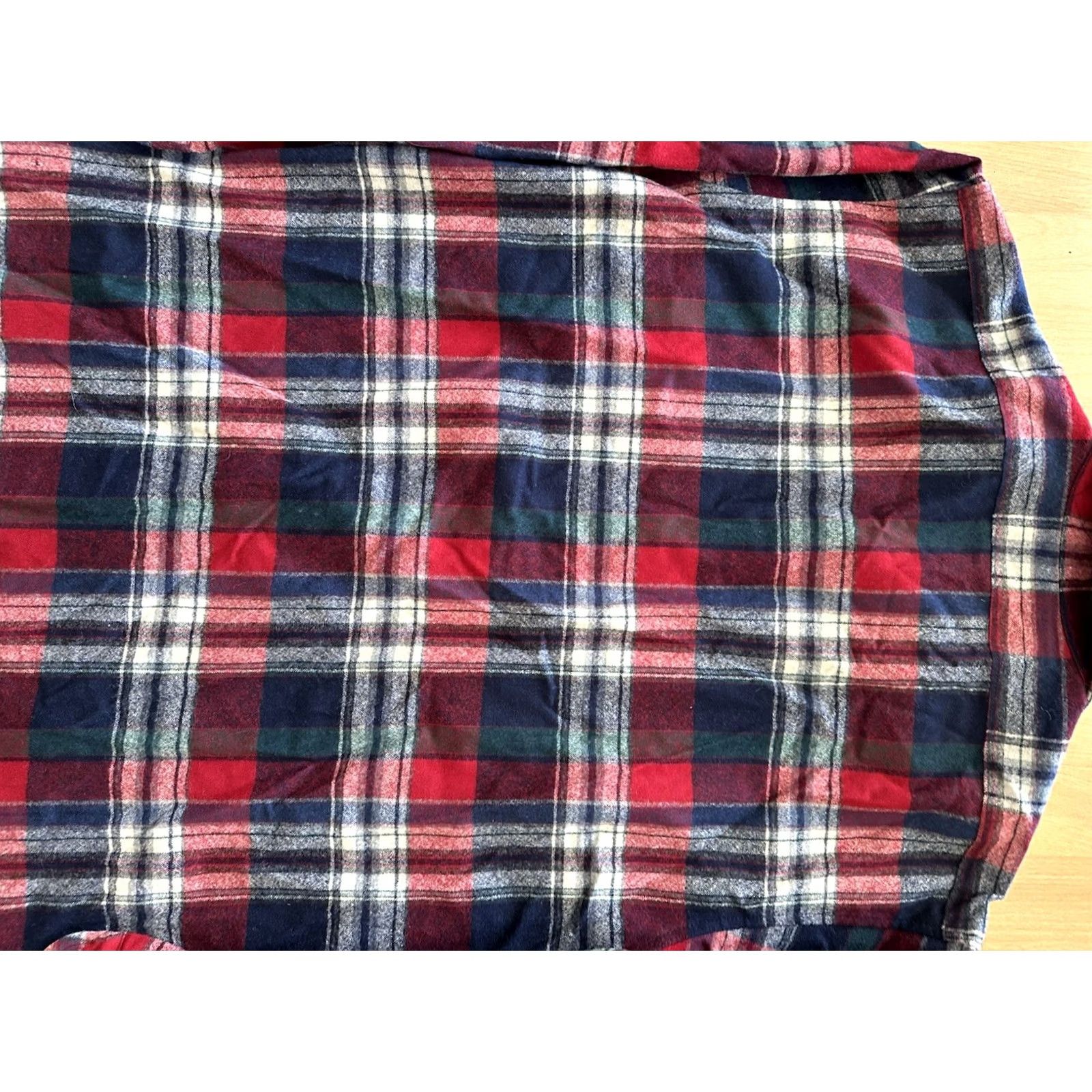 Pendleton VINTAGE Pendleton 100% Virgin Wool Shirt Mens XL Blue Plaid Made In USA 80’s Board Shirt Button-Up Long Sleeve Size US XL / EU 56 / 4 - 8 Thumbnail