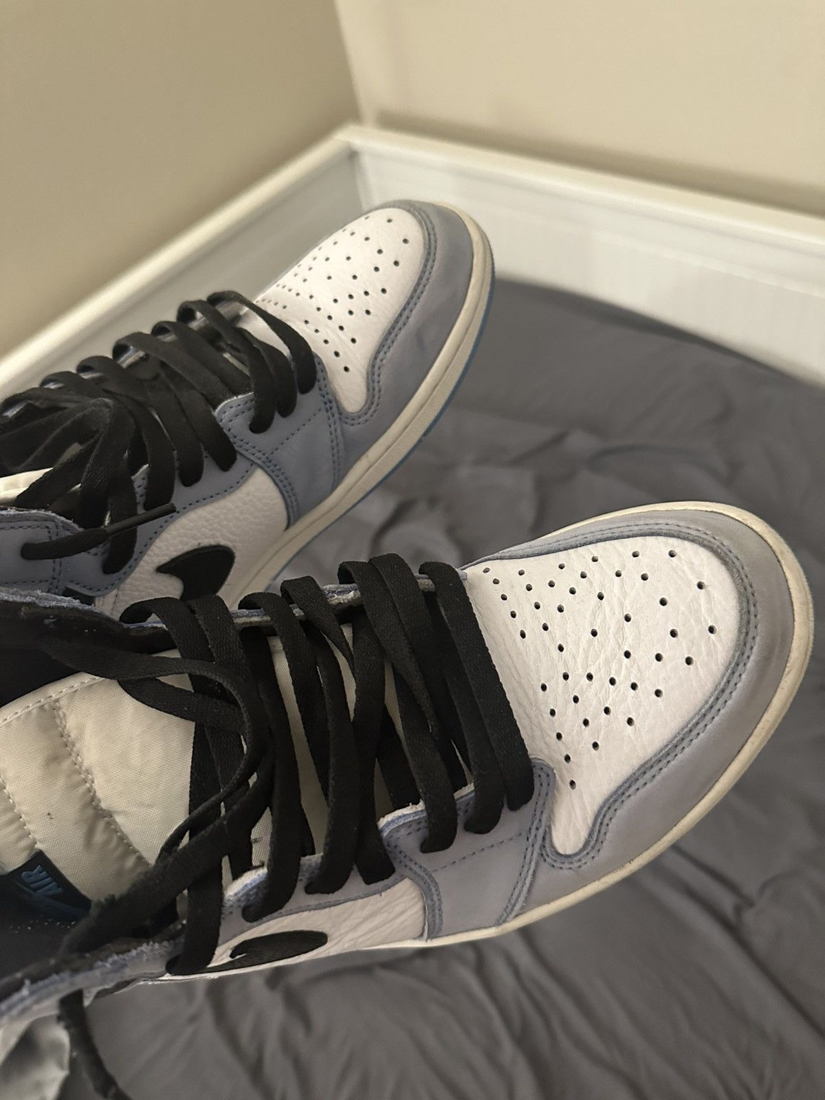 Jordan Brand × Nike Jordan 1 university blues Size US 10.5 / EU 43-44 - 2 Thumbnail