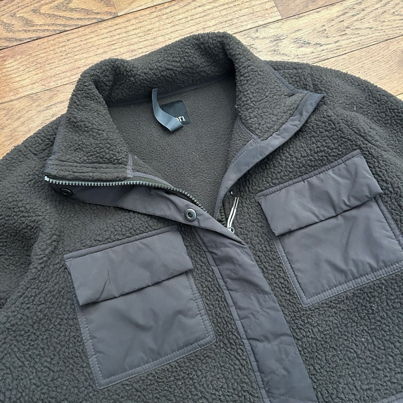 Vuori Utility Sherpa Fleece Full Zip Cargo Jacket VW524 Womens Size S / US 4 / IT 40 - 2 Thumbnail