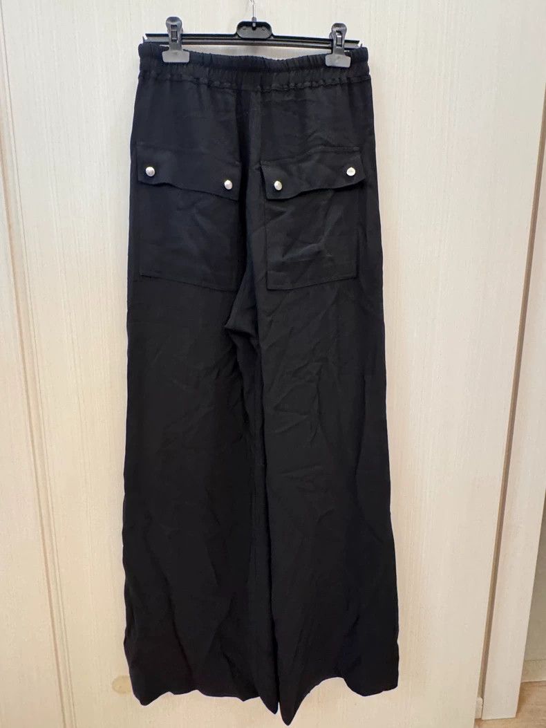 Rick Owens Rick Owens 24 FW black drawstring pants Size US 38 / EU 54 - 2 Thumbnail