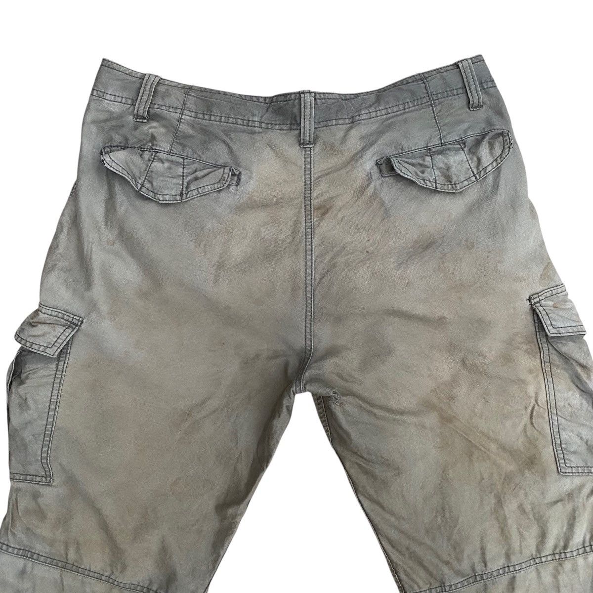 Designer × Japanese Brand Back Number Tactical Multipocket Cargo Pants Drawstrings Size US 36 / EU 52 - 9 Thumbnail