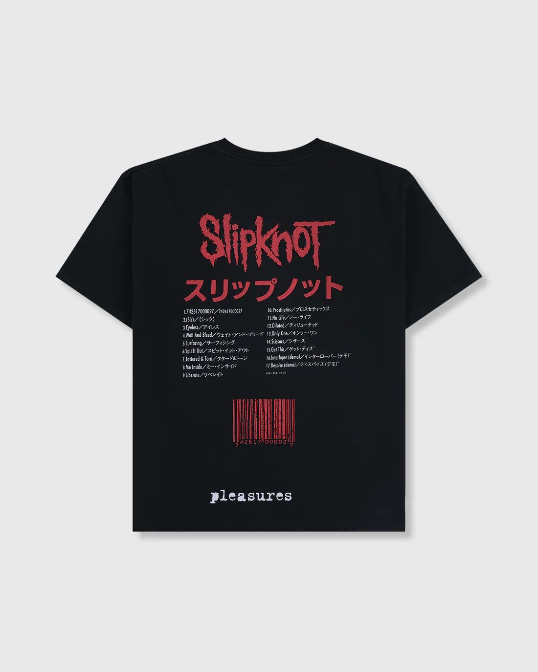 Pleasures × Slipknot Pleasures x Slipknot Self Tilted Heavyweight Shirt Size US L / EU 52-54 / 3 - 2 Thumbnail