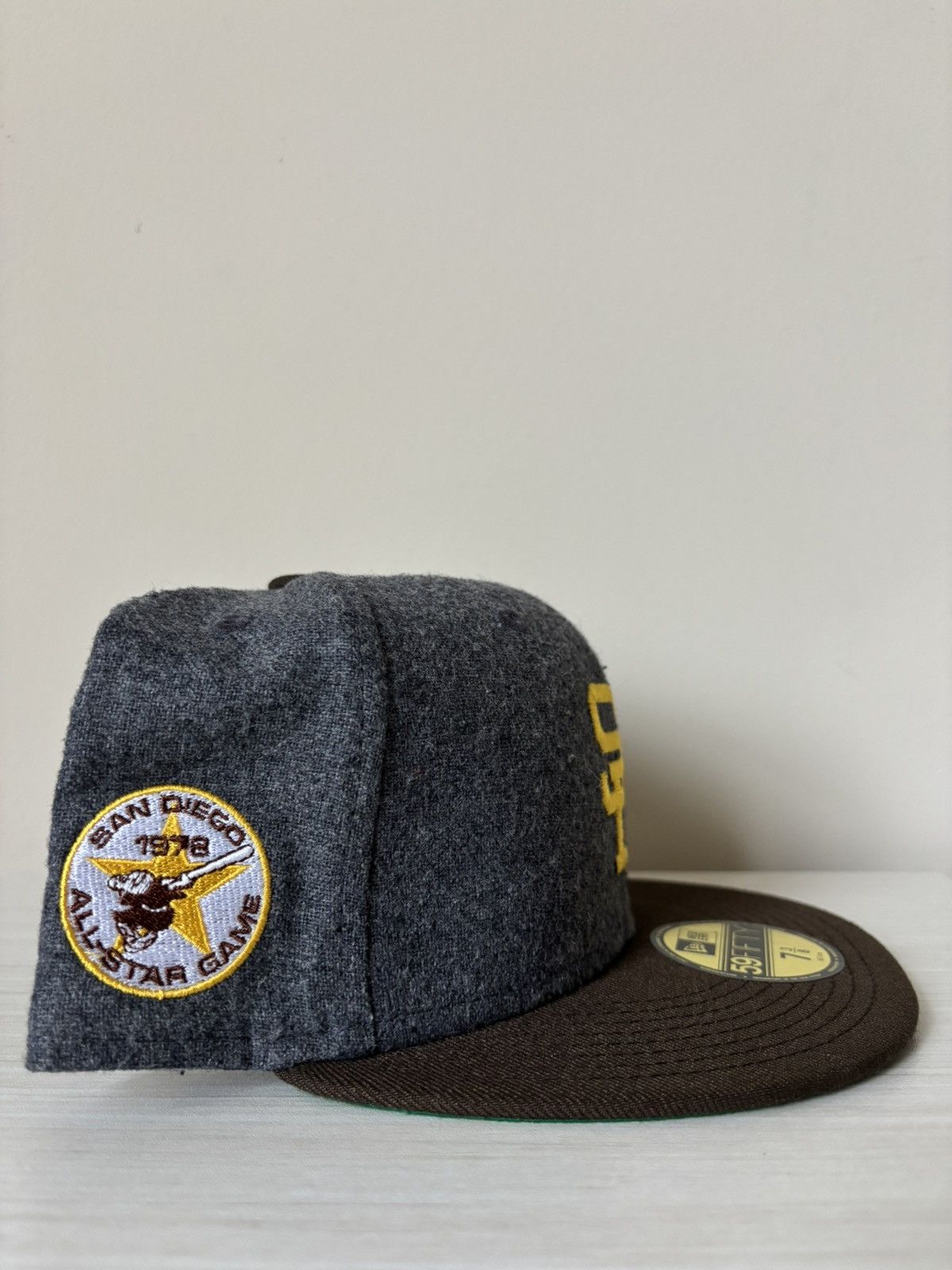 New Era San Diego Padres Size 7 3/8 Fitted Pro Image Sports Size ONE SIZE - 2 Thumbnail