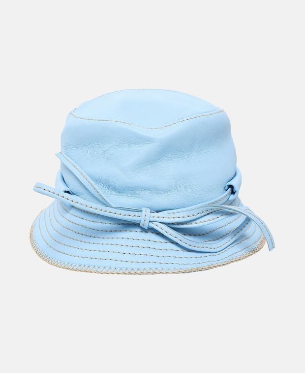 Jacquemus Leather bucket hat Size ONE SIZE - 1 Thumbnail