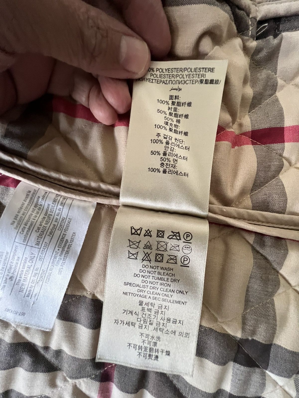 Burberry Burberry quilted Jacket. Size US M / EU 48-50 / 2 - 10 Thumbnail