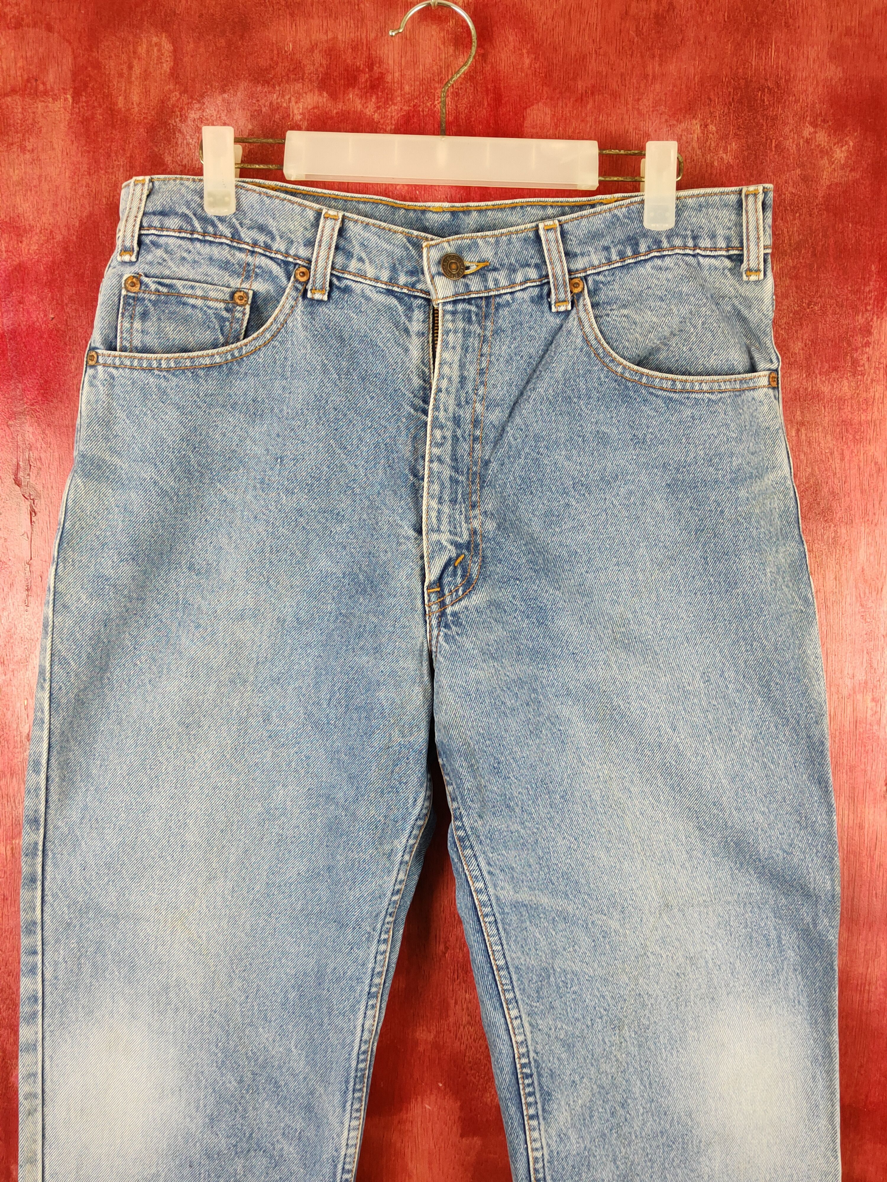 Levi's × Vintage Levi's Blue Distressed vintage denim Jeans #S1834 Size US 35 - 2 Thumbnail