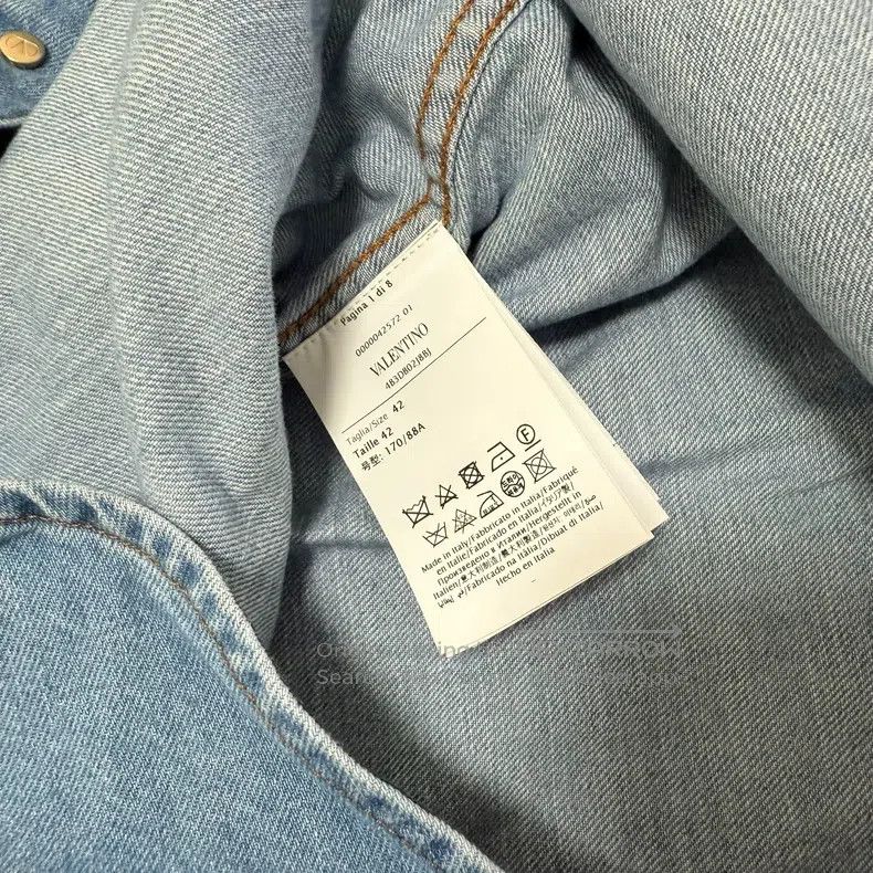Valentino Valentino Blue denim jacket Size M / US 6-8 / IT 42-44 - 2 Thumbnail