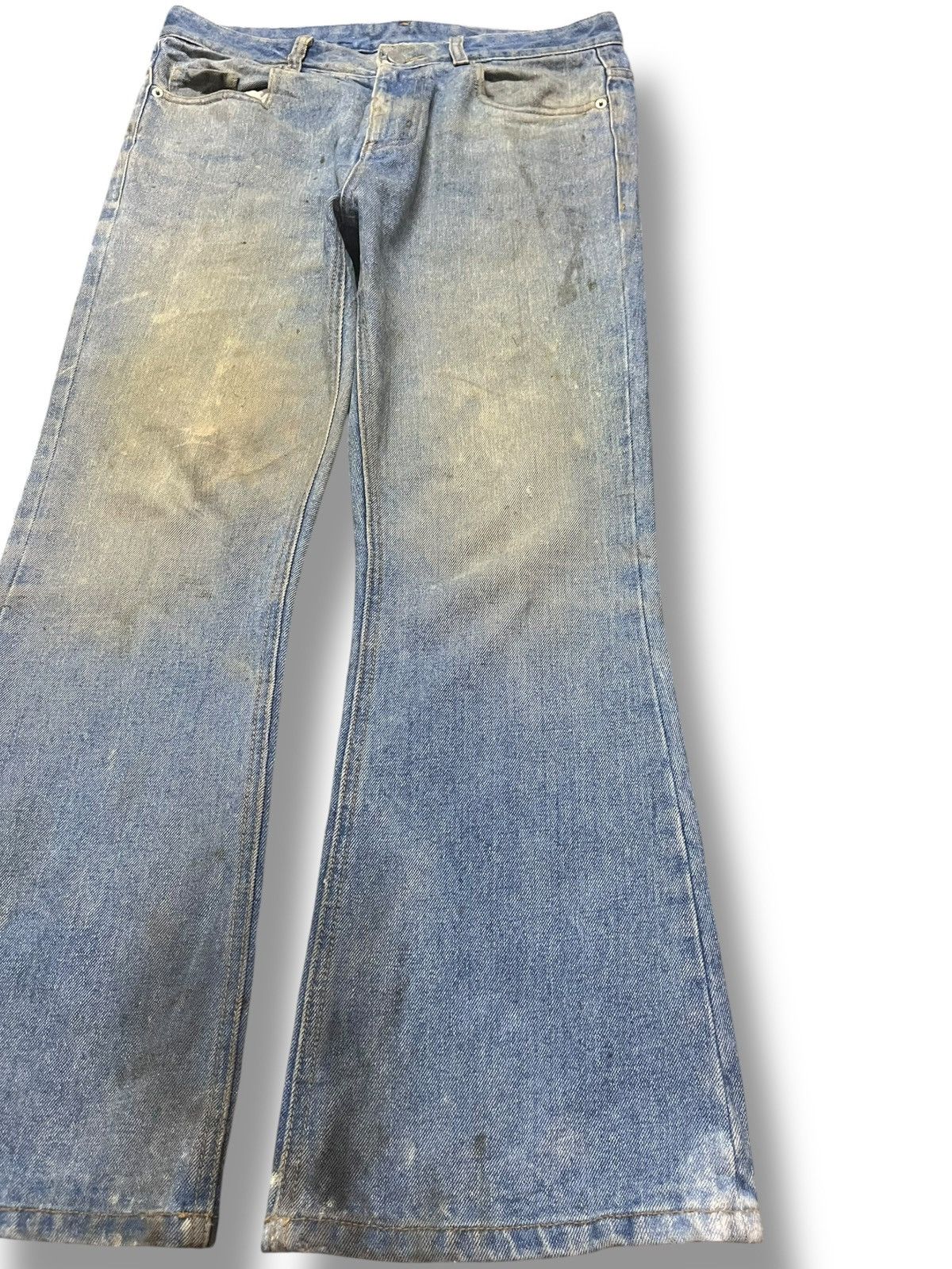 Buzz Rickson's Vintage United Ants Flare Mudwash Denim Size US 32 / EU 48 - 4 Thumbnail
