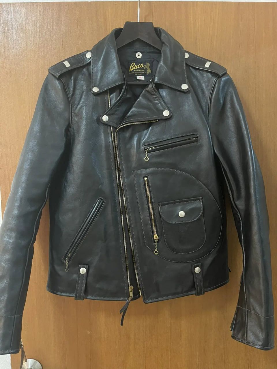 The Real McCoy's Buco leather jacket J-24 Size US M / EU 48-50 / 2 - 1 Thumbnail