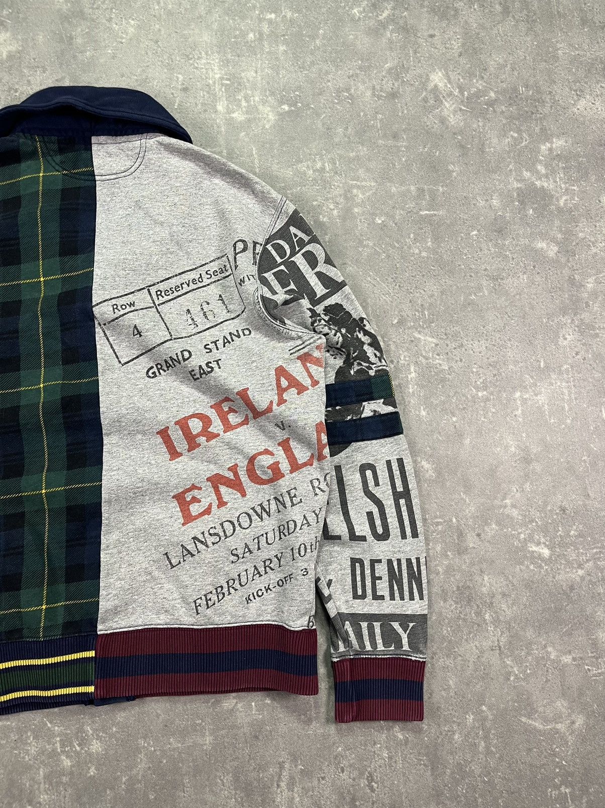 Polo Ralph Lauren PRLC Ralph Lauren Washed Rugby Cardigan Knit Skull Sweater M Size US M / EU 48-50 / 2 - 15 Thumbnail