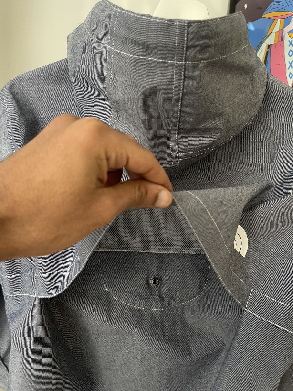 Junya Watanabe × The North Face Junya Watanabe The North Face FW18 Denim Effect Jacket Shirt Size US S / EU 44-46 / 1 - 15 Thumbnail
