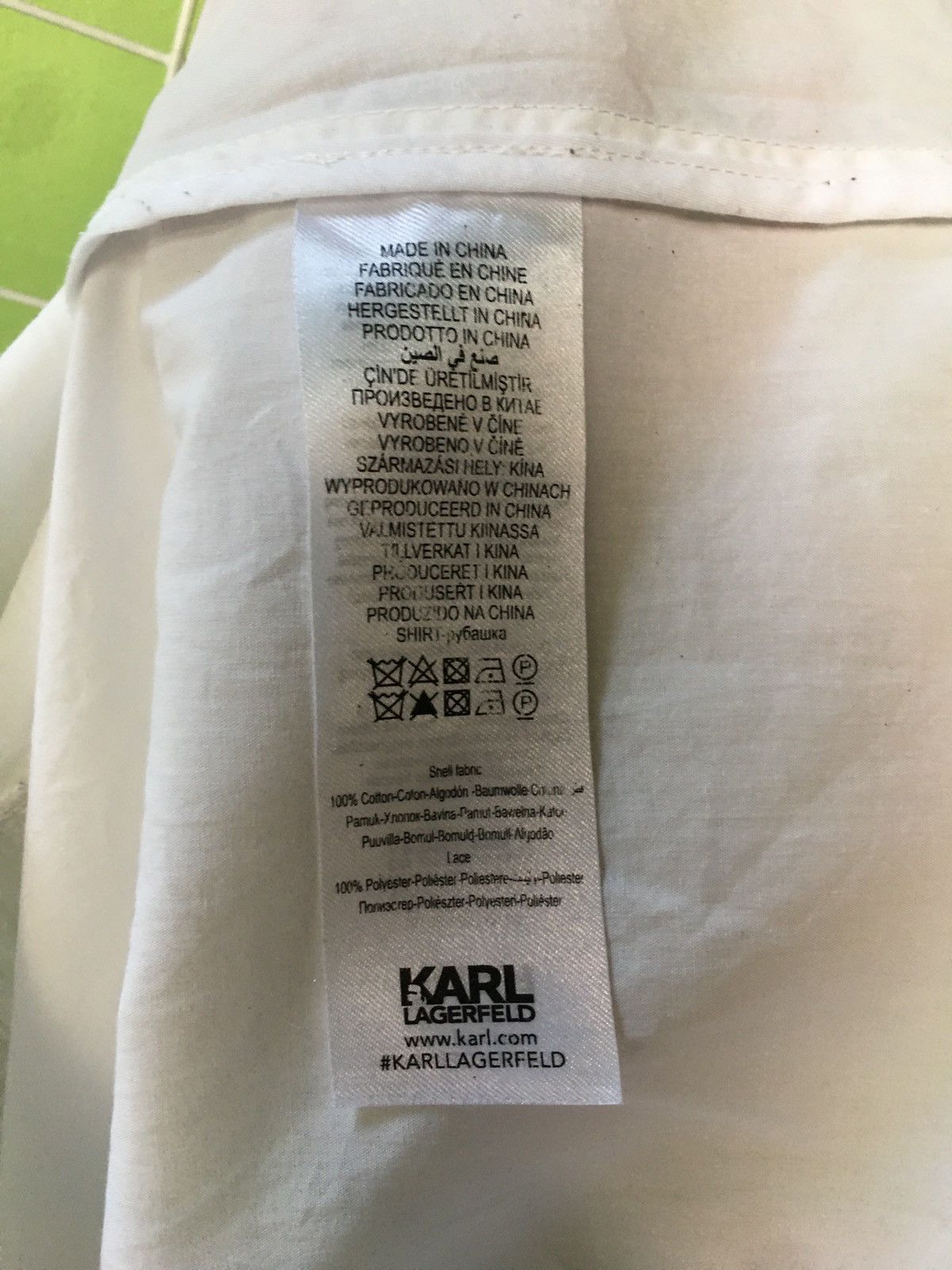 Karl Lagerfeld Karl Lagerfeld Button Shirt Size S / US 4 / IT 40 - 5 Thumbnail