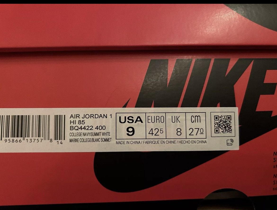 Jordan Brand × Nike Jordan 1 Retro ‘85 High “Georgetown” Size US 9 / EU 42 - 8 Thumbnail