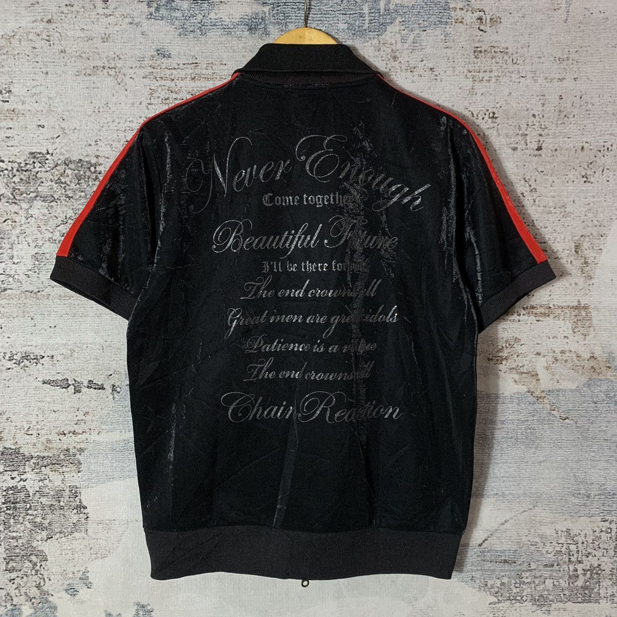 In The Attic × KMRii × Le Grande Bleu (L.G.B.) Japanese Skull Poem Glitter Track Jacket Undefined Size US L / EU 52-54 / 3 - 2 Thumbnail