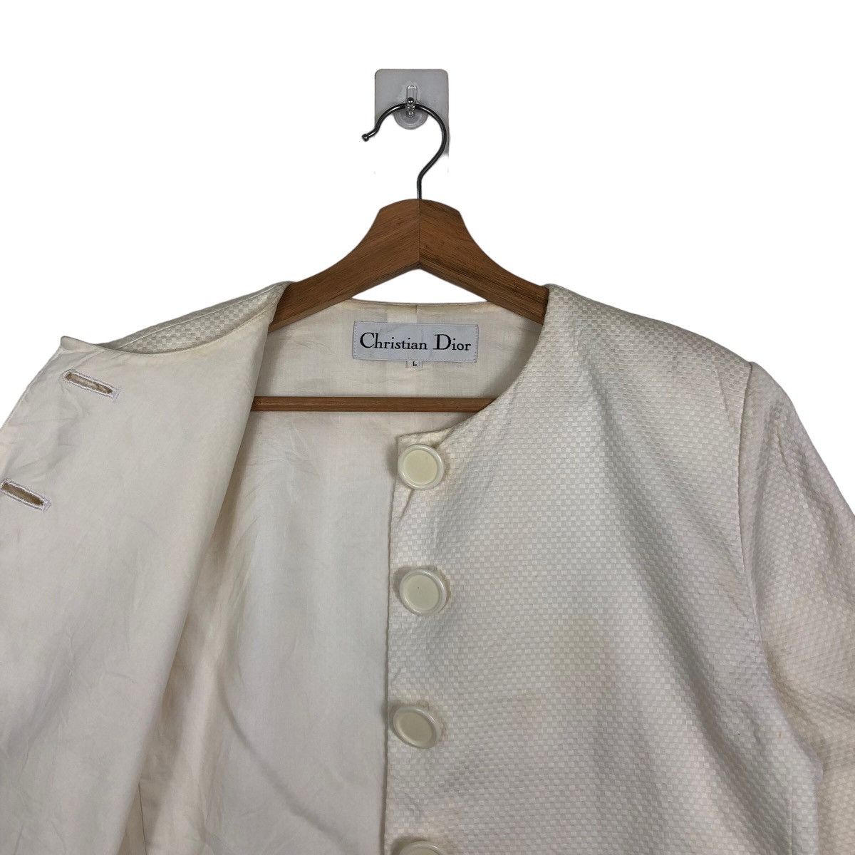 Christian Dior Monsieur 🔥Cropped Jacket Christian Dior Size L / US 10 / IT 46 - 9 Thumbnail
