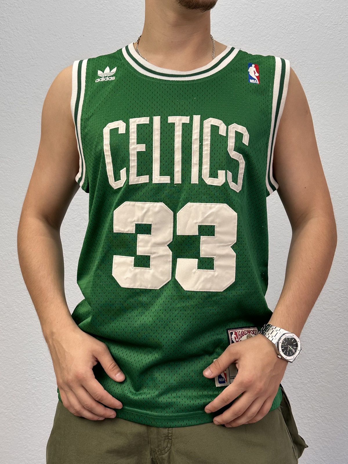 NBA × Vintage Vintage Celtic Bird 33 Adidas jersey Y2K NBA JERSEY Size US S / EU 44-46 / 1 - 1 Thumbnail