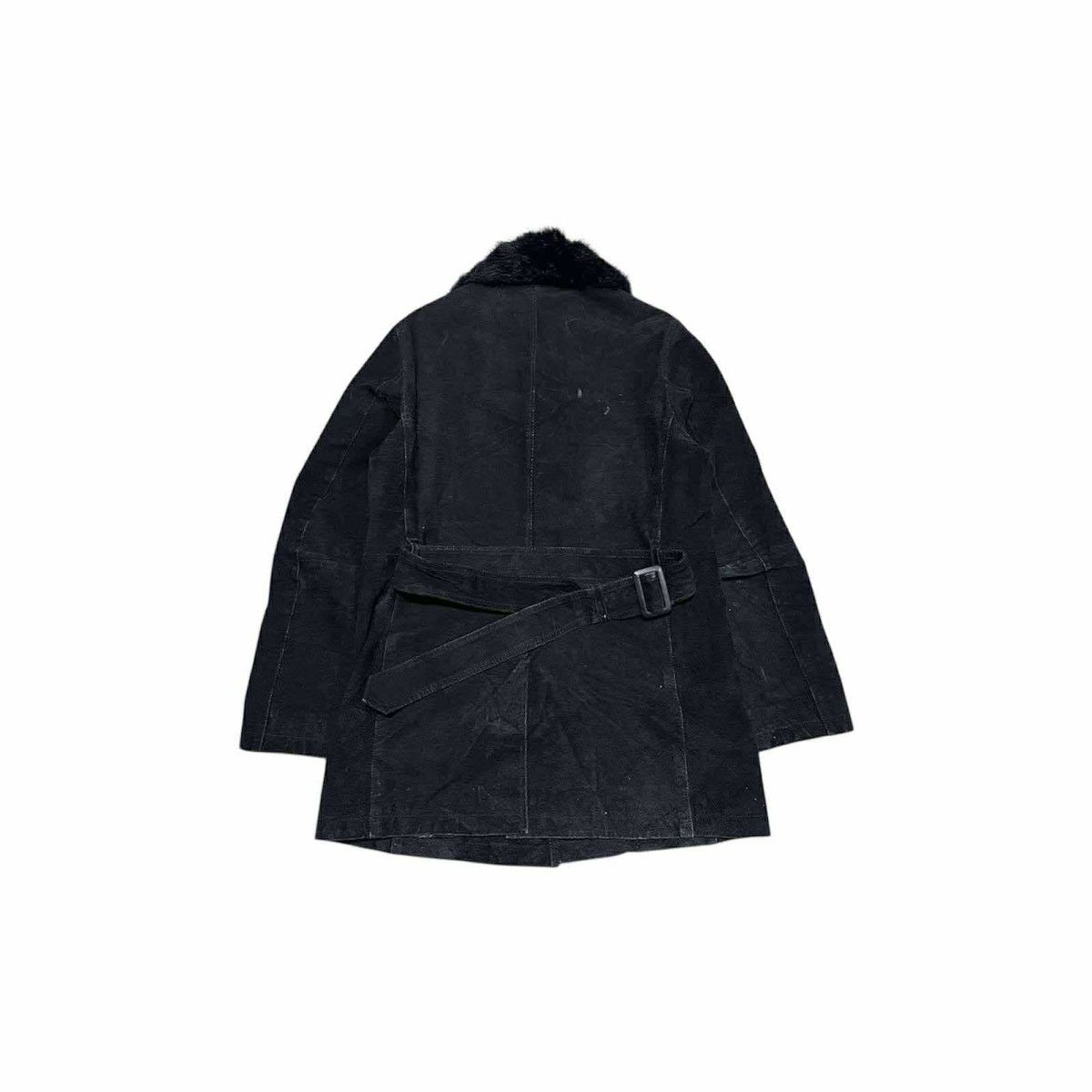 Michel Klein 🔥Y2K Archived Michel Klein Black Fur Pigskin Coat Jacket Size US M / EU 48-50 / 2 - 4 Thumbnail