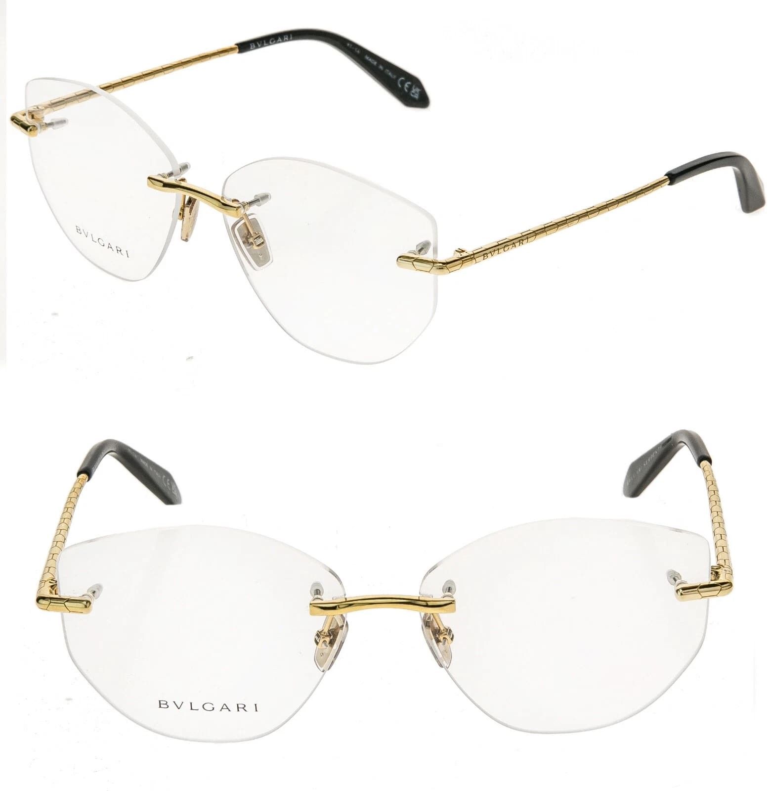 Bvlgari BVLGARI 50022 SERPENTI VIPER BV50022U Gold Eyeglass 028 Size ONE SIZE - 1 Thumbnail