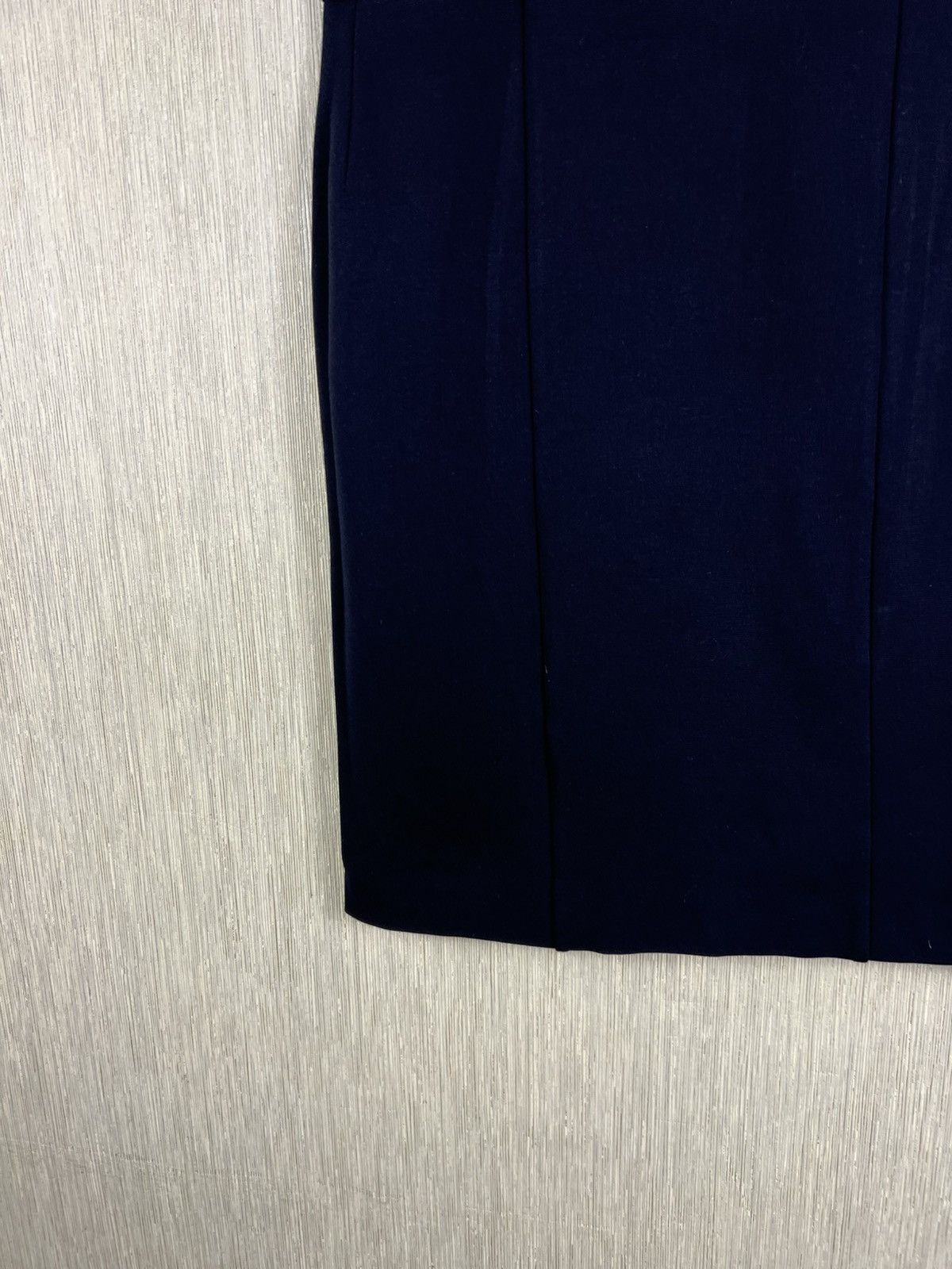 Jil Sander Jil Sander pencil navy skirt geometric avant garde casual Size 30" / US 8 / IT 44 - 6 Thumbnail