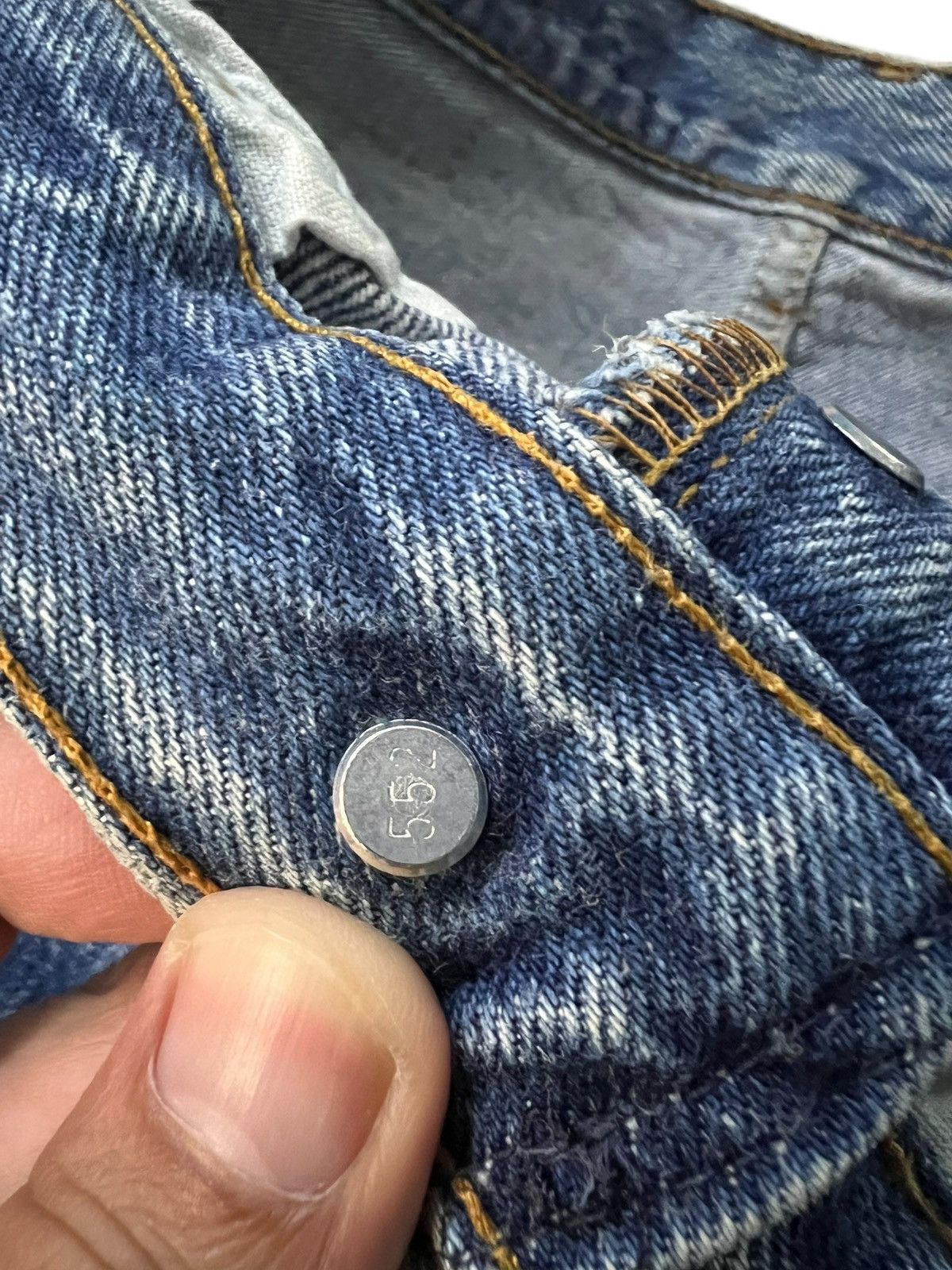 Levi's 80’s Levi’s 501xx Distress Faded Jean Size US 27 - 9 Thumbnail