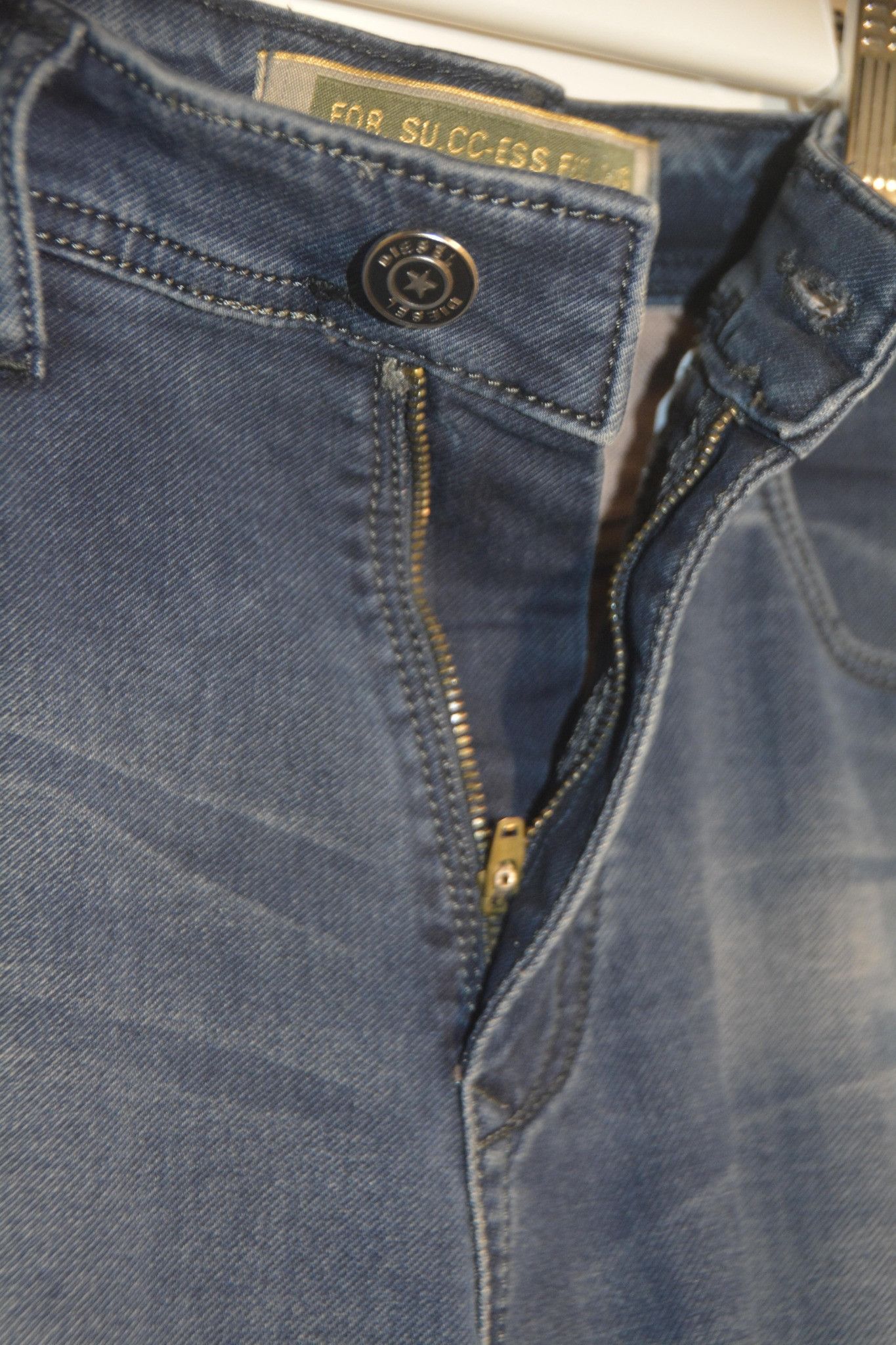 Diesel Diesel Industry Men's Blue Denim Jeans Size 32" / US 10 / IT 46 - 8 Thumbnail