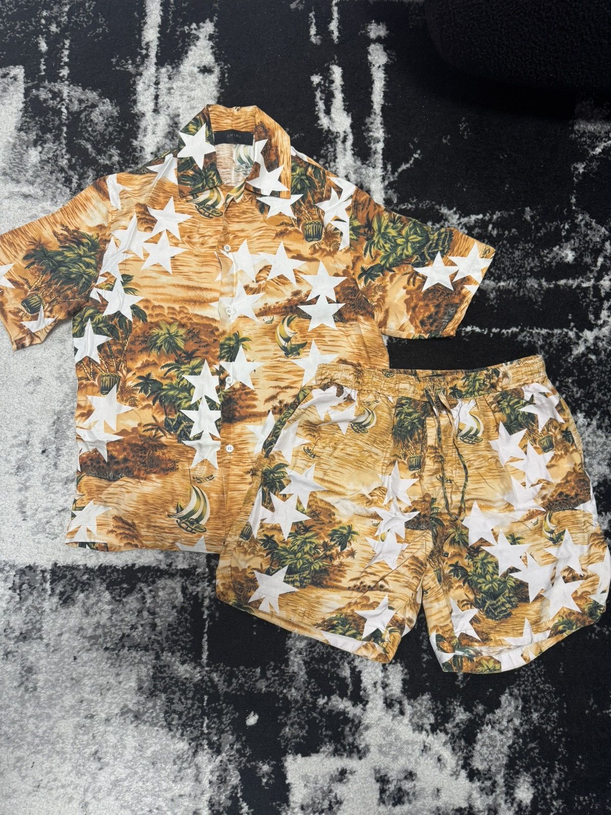 Amiri Tropical Silk Set