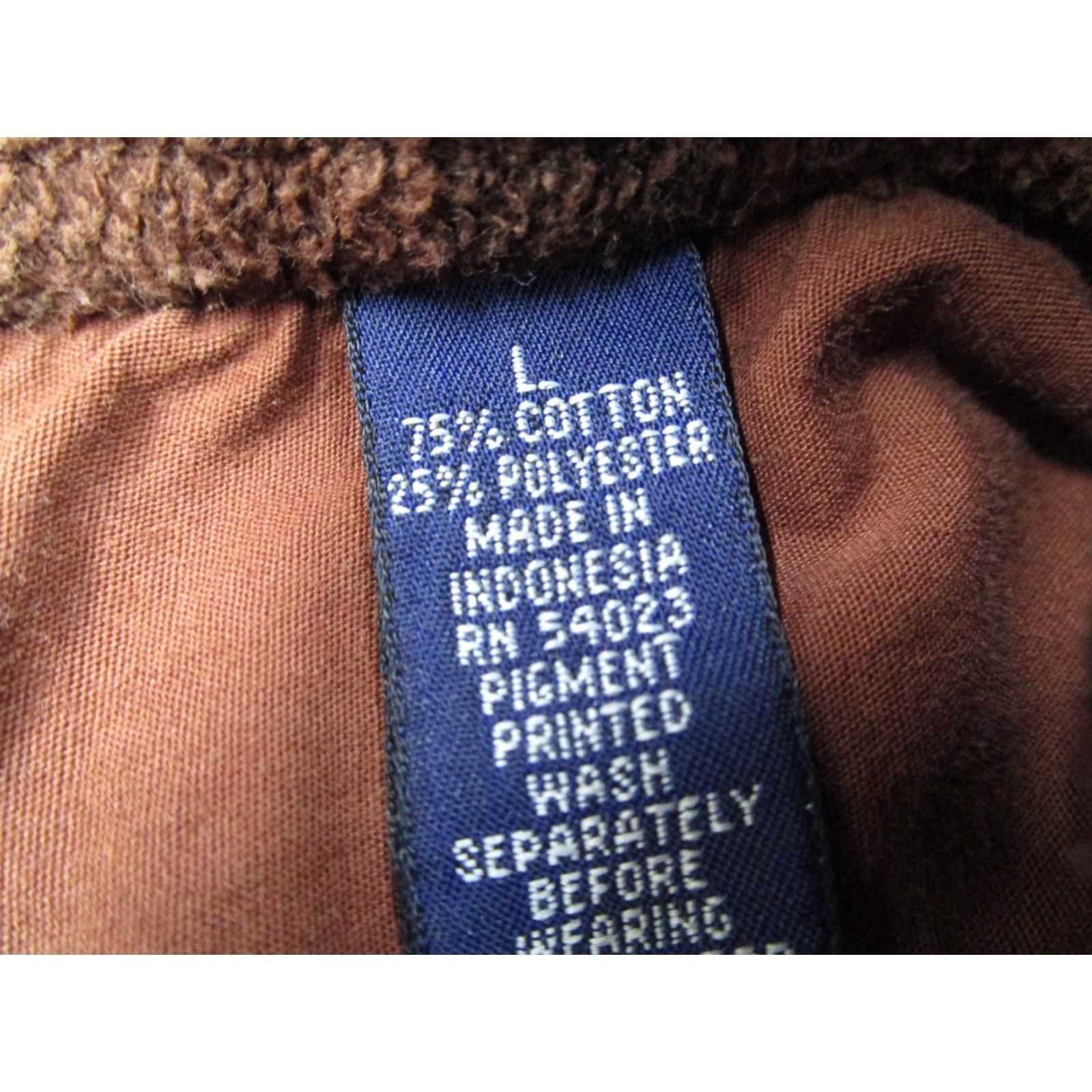 Gap VINTAGE Gap Jacket Mens Large Brown Plaid Shacket - Over Shirt - 90s Bohemian Retro Warm All Seasons Bomber Style Mens L Brown Plaid Jacket Size US L / EU 52-54 / 3 - 4 Thumbnail