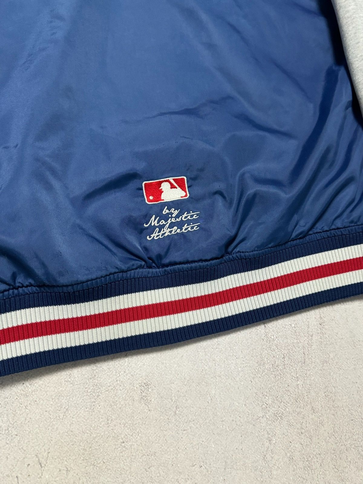 Majestic × New York Yankees Vintage New York Yankees Bomber Jacket Baggy Majestic 90s Size US M / EU 48-50 / 2 - 9 Thumbnail