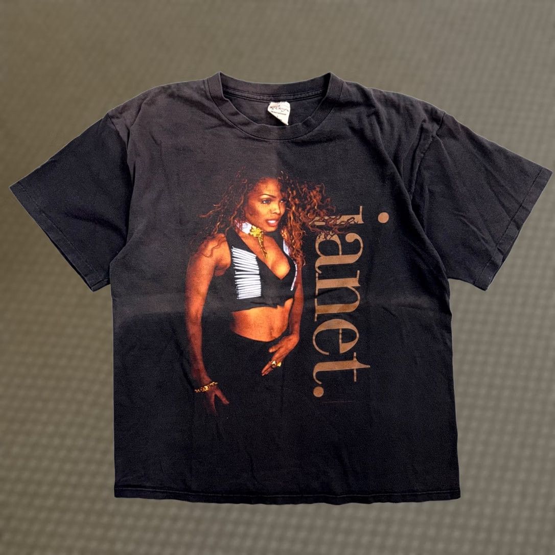Apple × Vintage 1990 Janet Jackson Apple Japan Tour T Shirt | Grailed