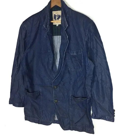 Calvin Klein CALVIN KLEIN Sport Coat Denim Jeans Jacket 2 Button Size US L / EU 52-54 / 3 - 4 Thumbnail