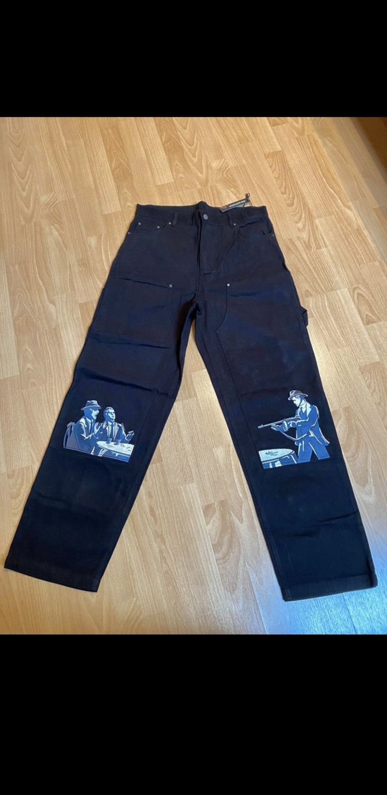 Derschutze Derschutze Derpate Carpenter Pant Black Size US 32 / EU 48 - 1 Thumbnail