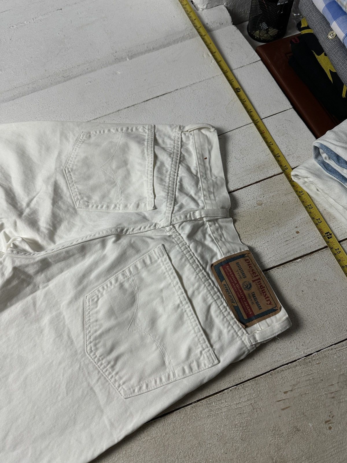 Diesel 🚨 RARE DIESEL MEN DENIM JEANS AVANT GARDE IFSIXWASNINE Y2K Size US 33 - 10 Thumbnail