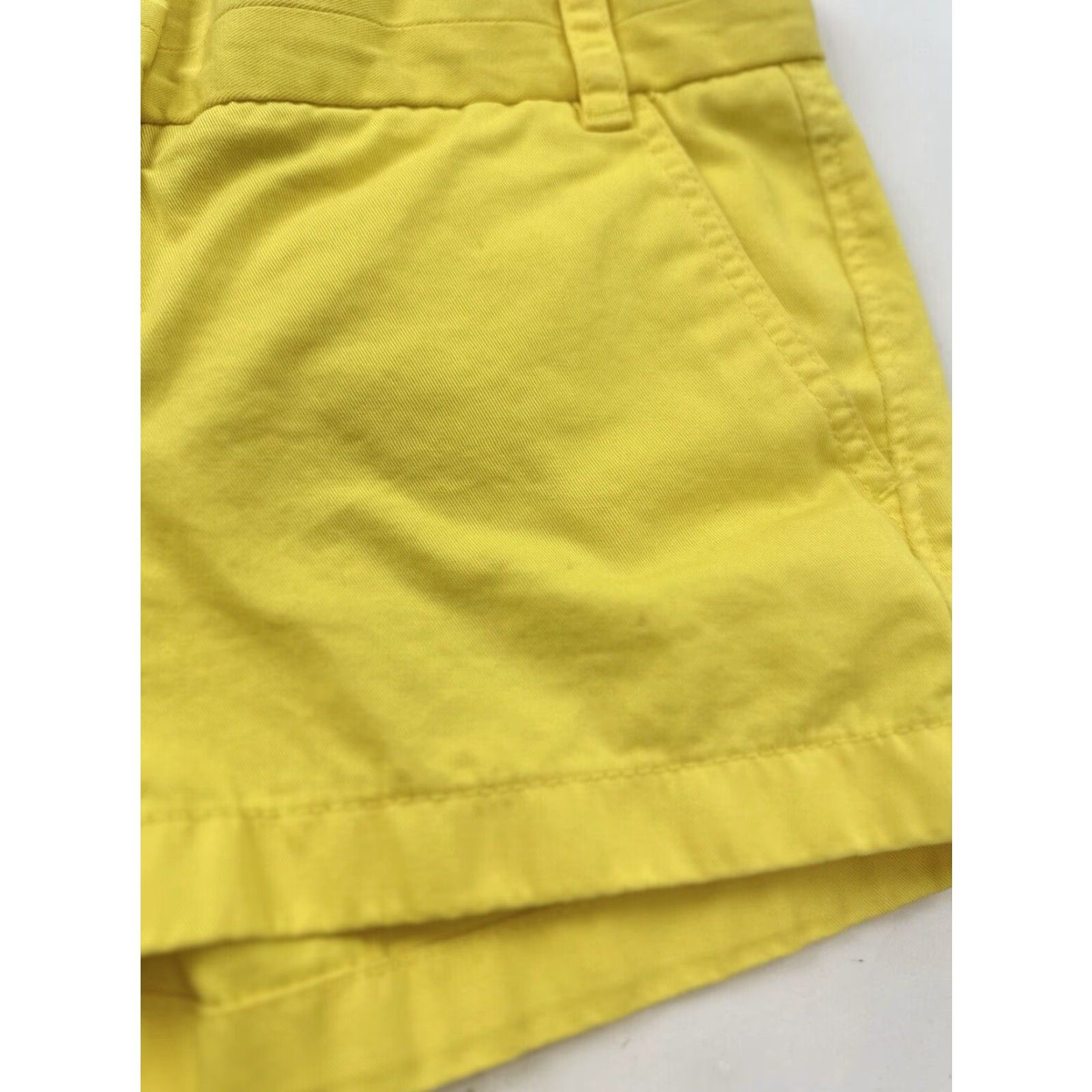J.Crew J.Crew Chino Shorts Women’s 0 Yellow Preppy Golf Casual Size 25" / US 0 / IT 36 - 3 Thumbnail